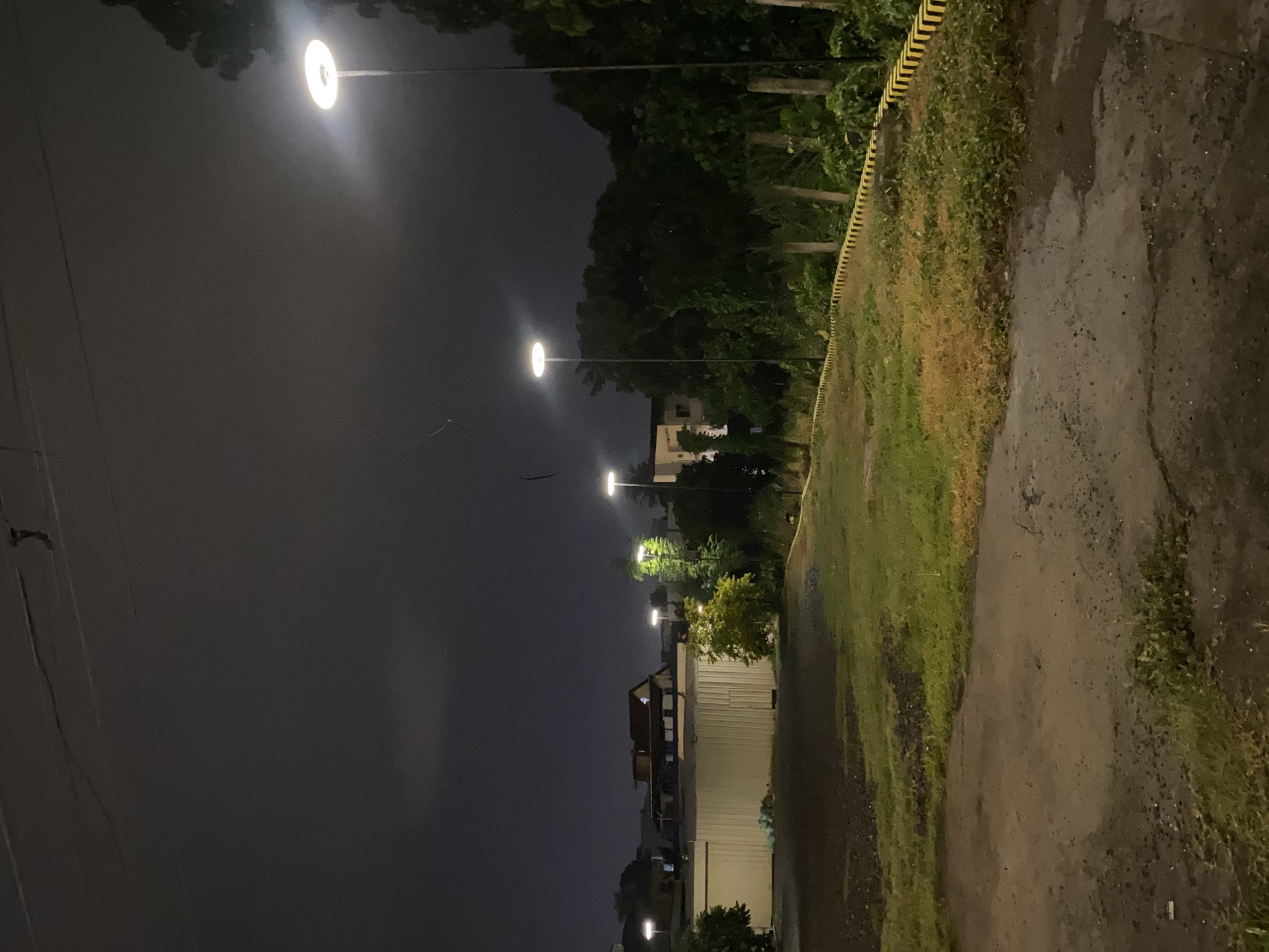 Rainy night out on the streets of Davao City