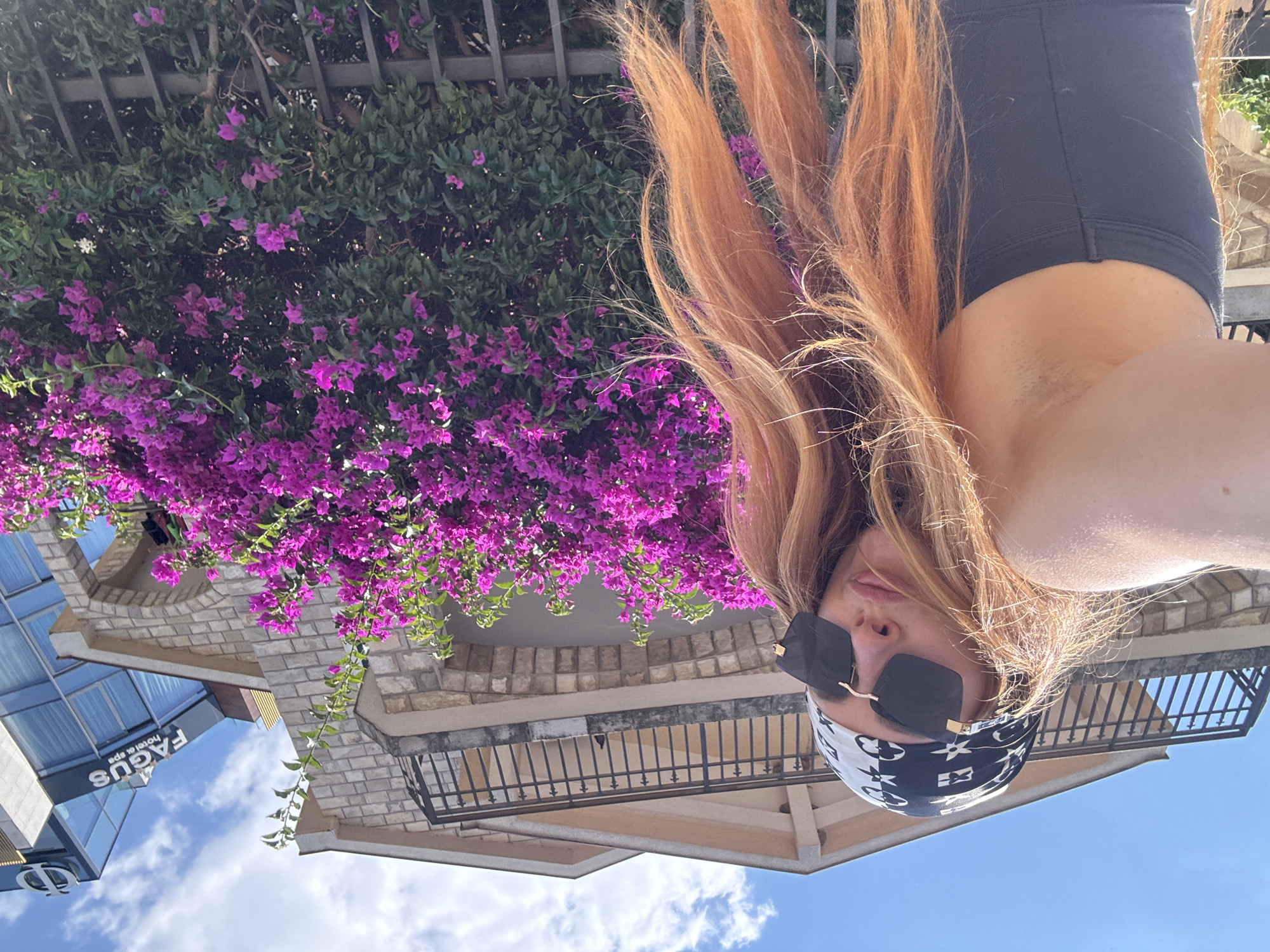 Sunny afternoon selfie session around Budva's streets