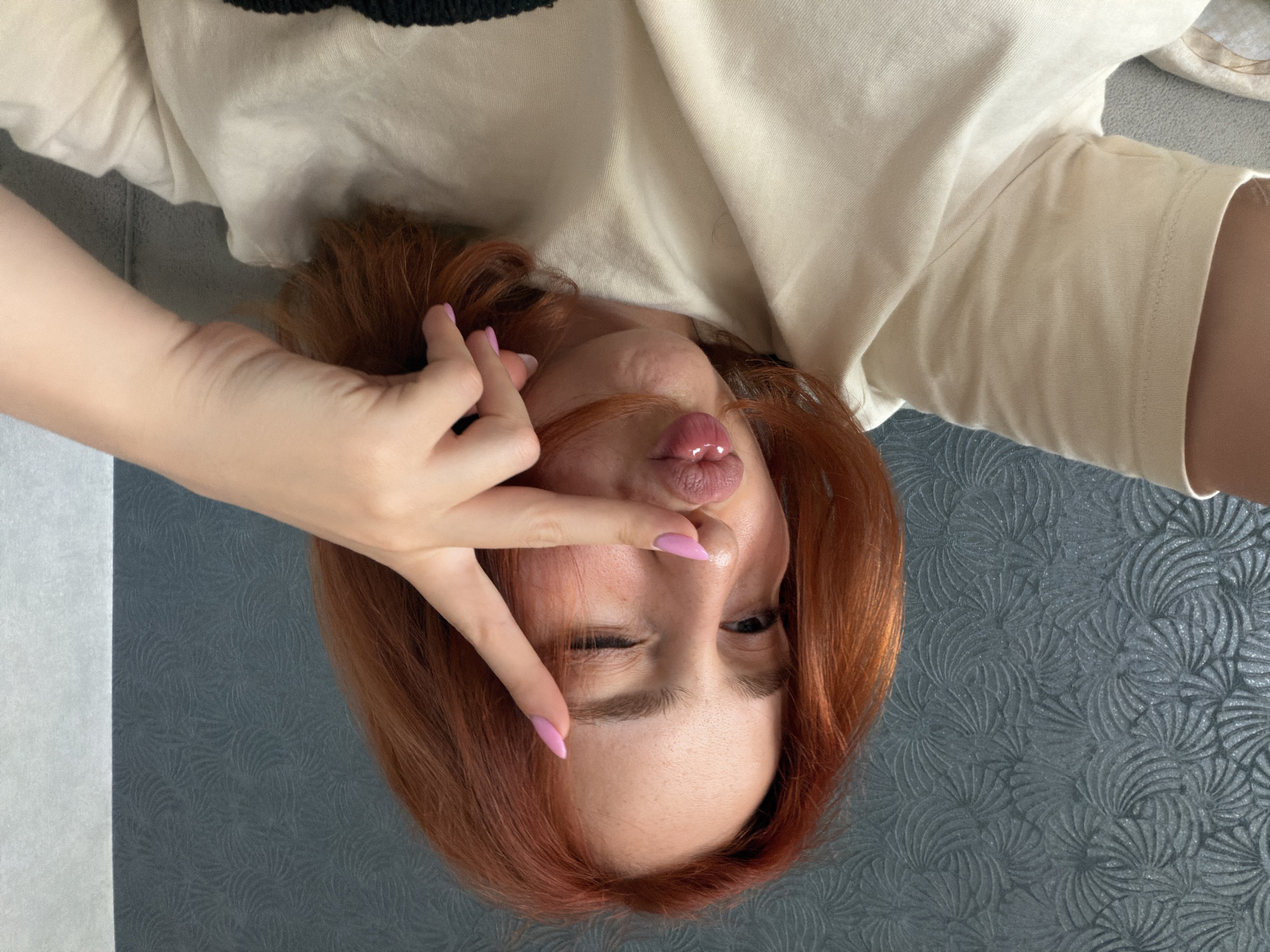 Casual selfie session from multiple angles in Tbilisi
