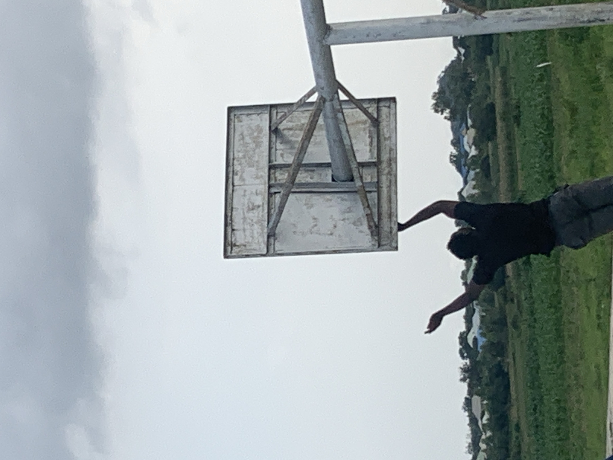 Pickup basketball and football in full swing in Gwafan