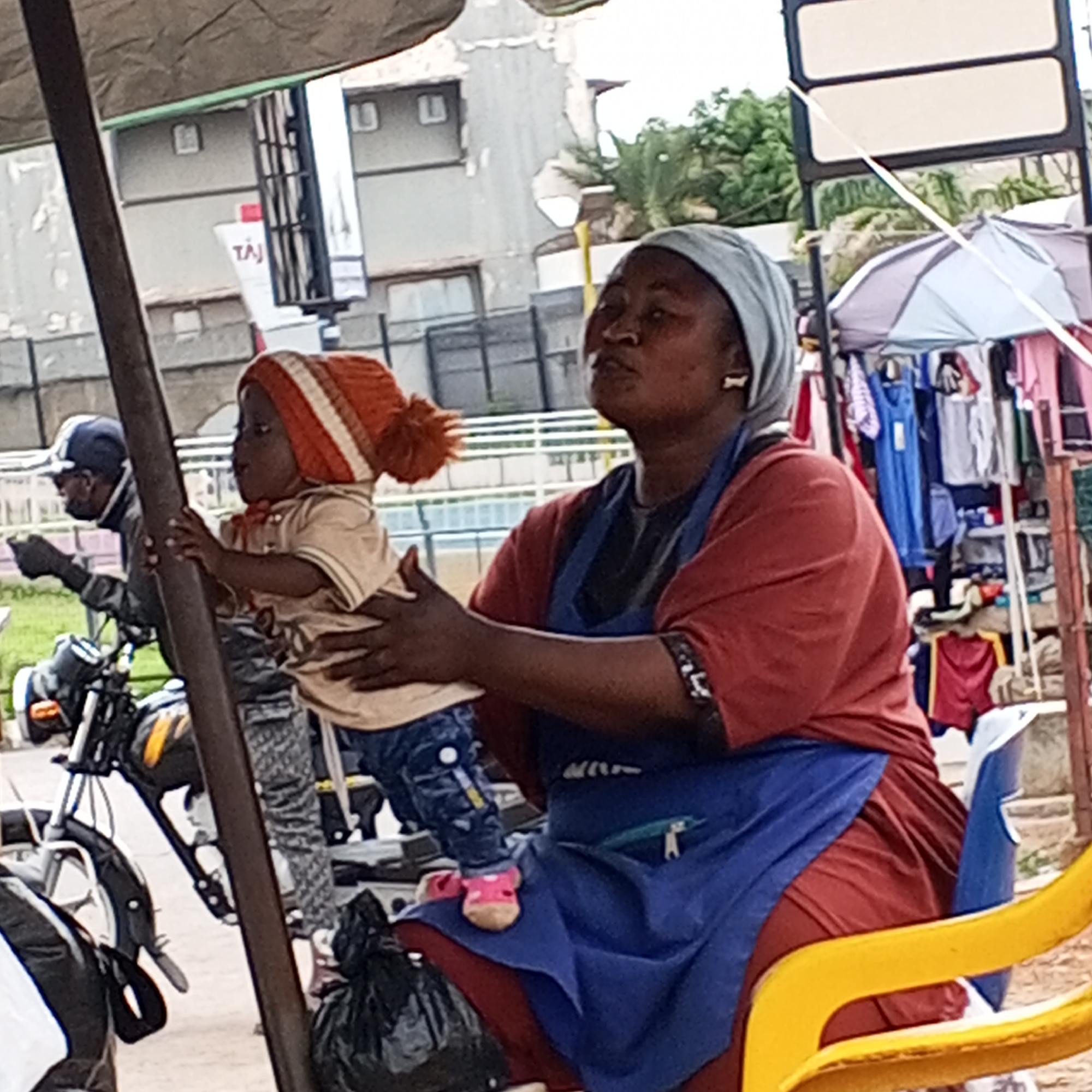 Daily life documented in Maiburiji Nigeria street scenes