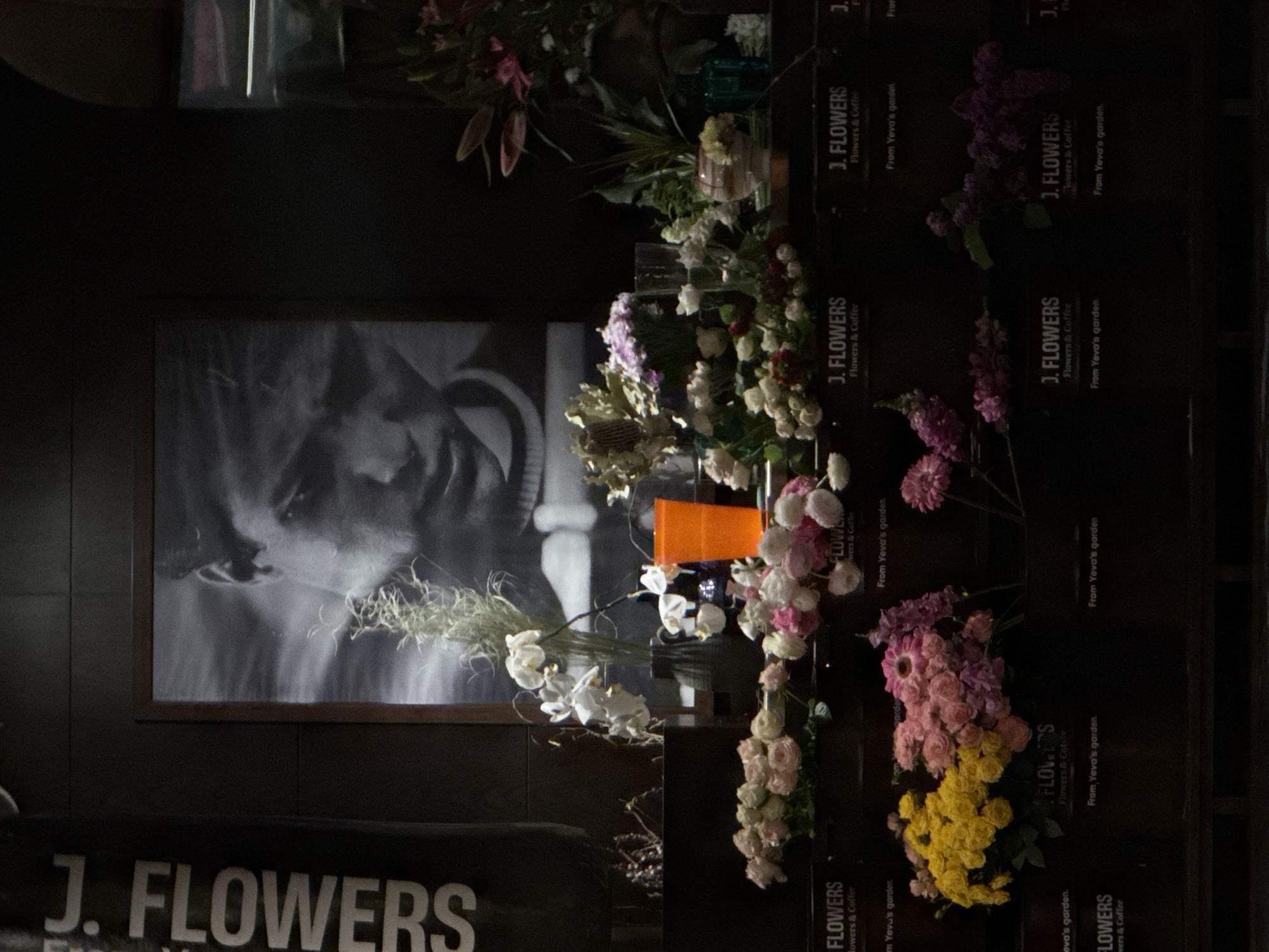 Yerevan residents document rainy afternoon at flower shop, restaurant
