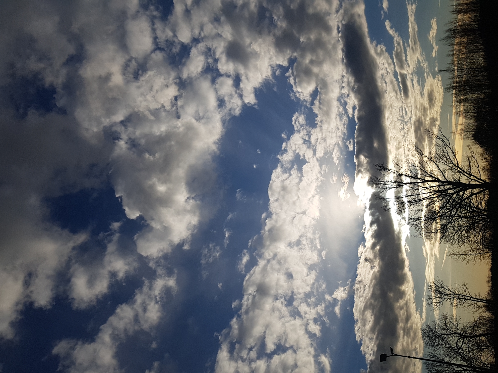 Dramatic cloudy skies observed over Saint Petersburg Friday afternoon
