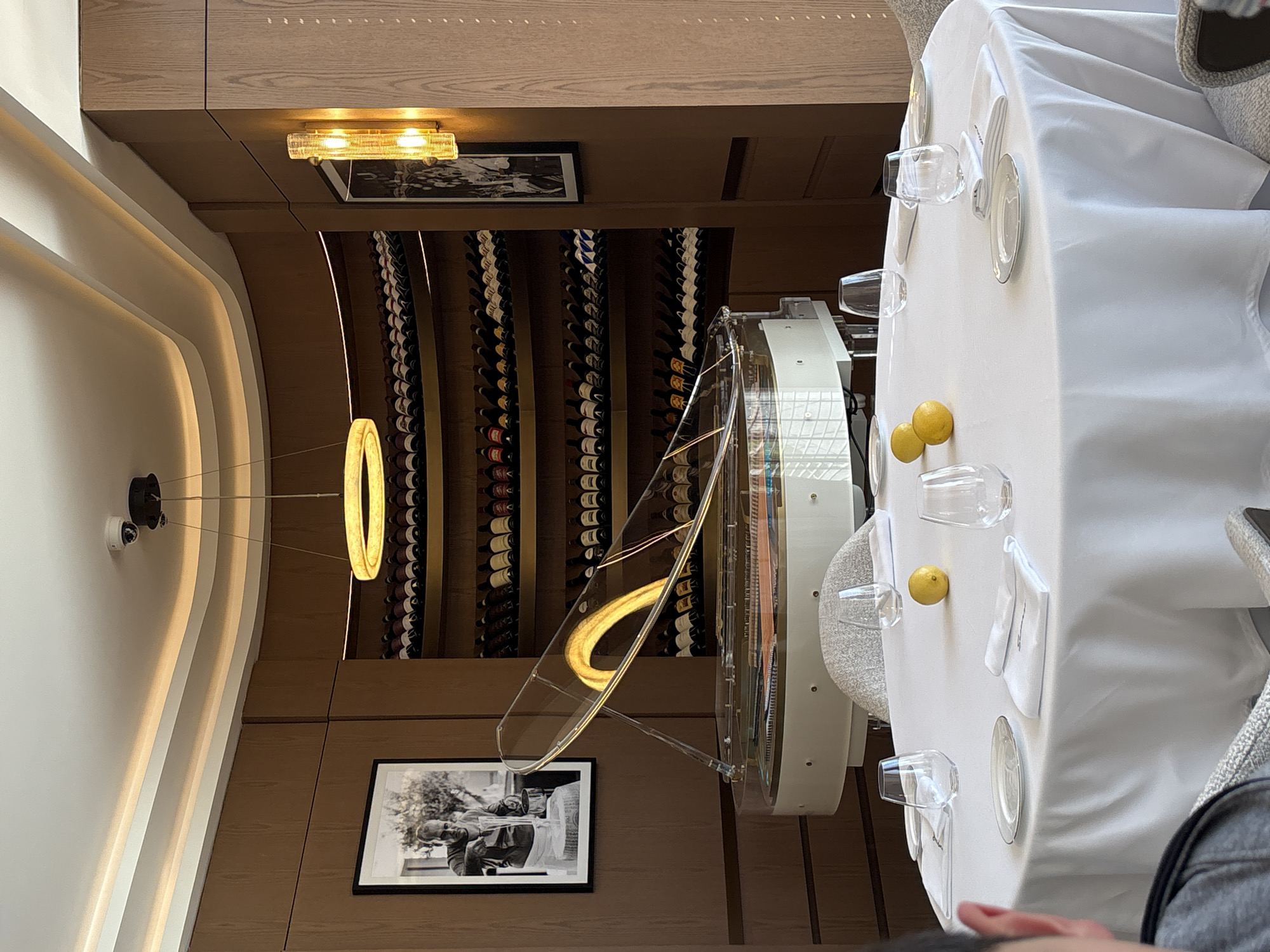 High-end restaurant interior captured in Dubai