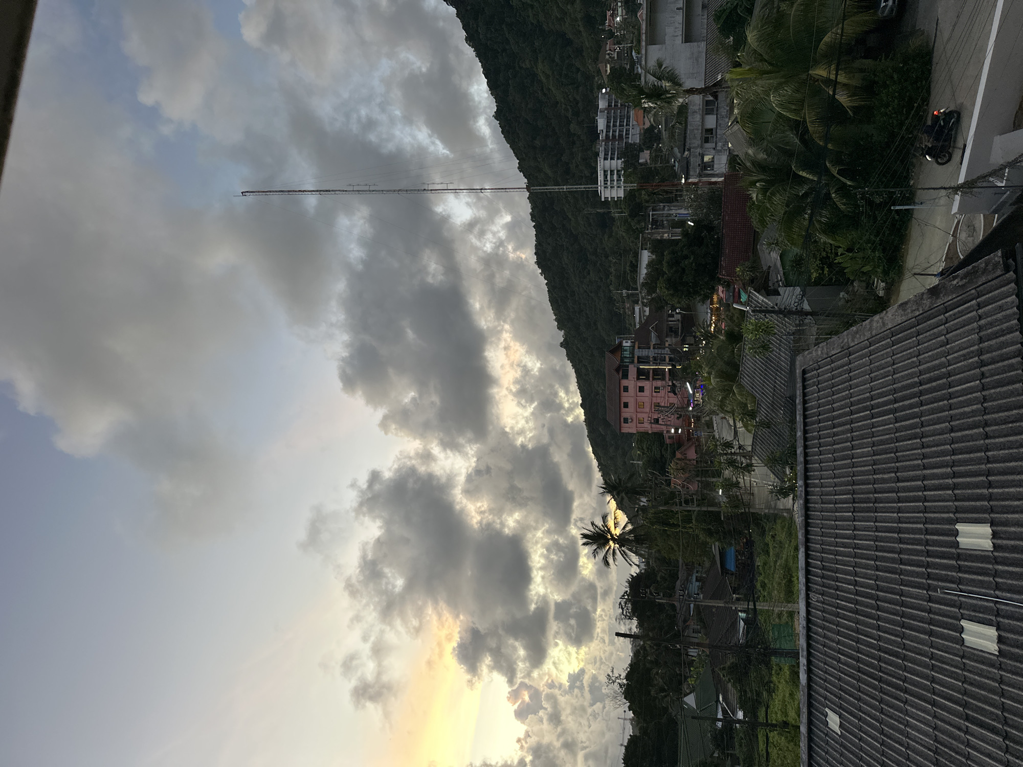 Karon hillside life: skies, streets, and small moments