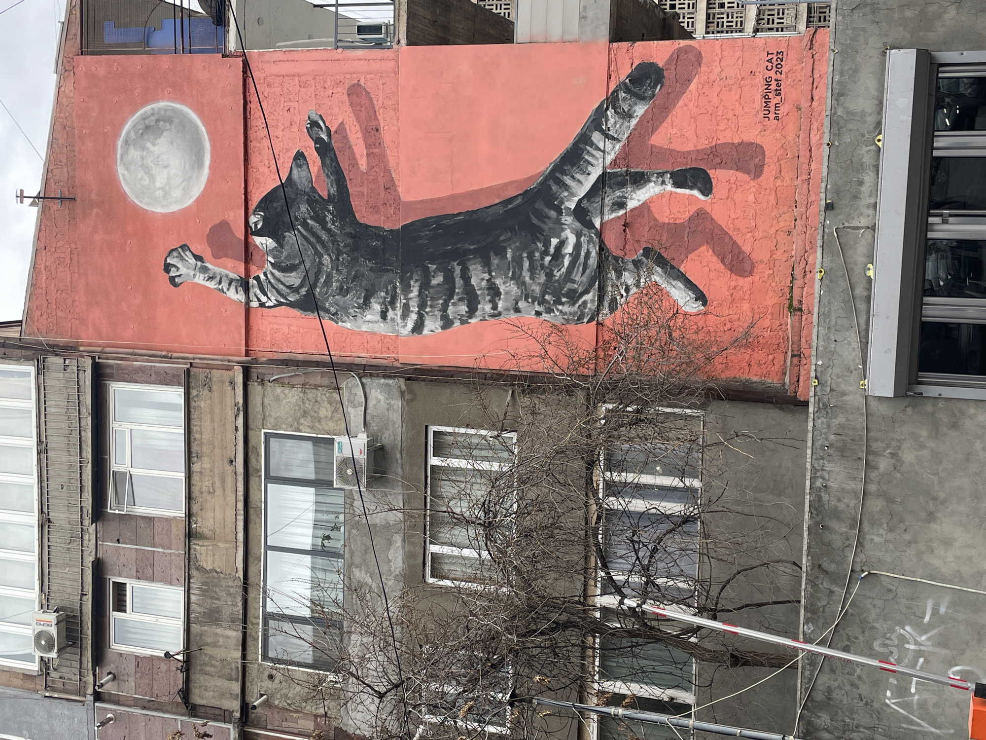 Street scenes and storefronts documented across Yerevan, Armenia