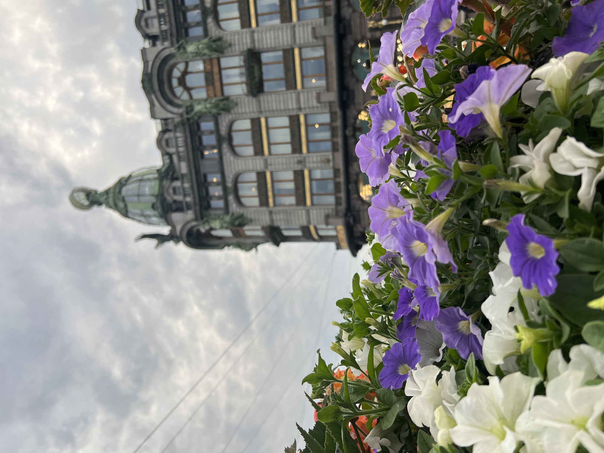 Saint Petersburg street life and landmarks on a summer afternoon