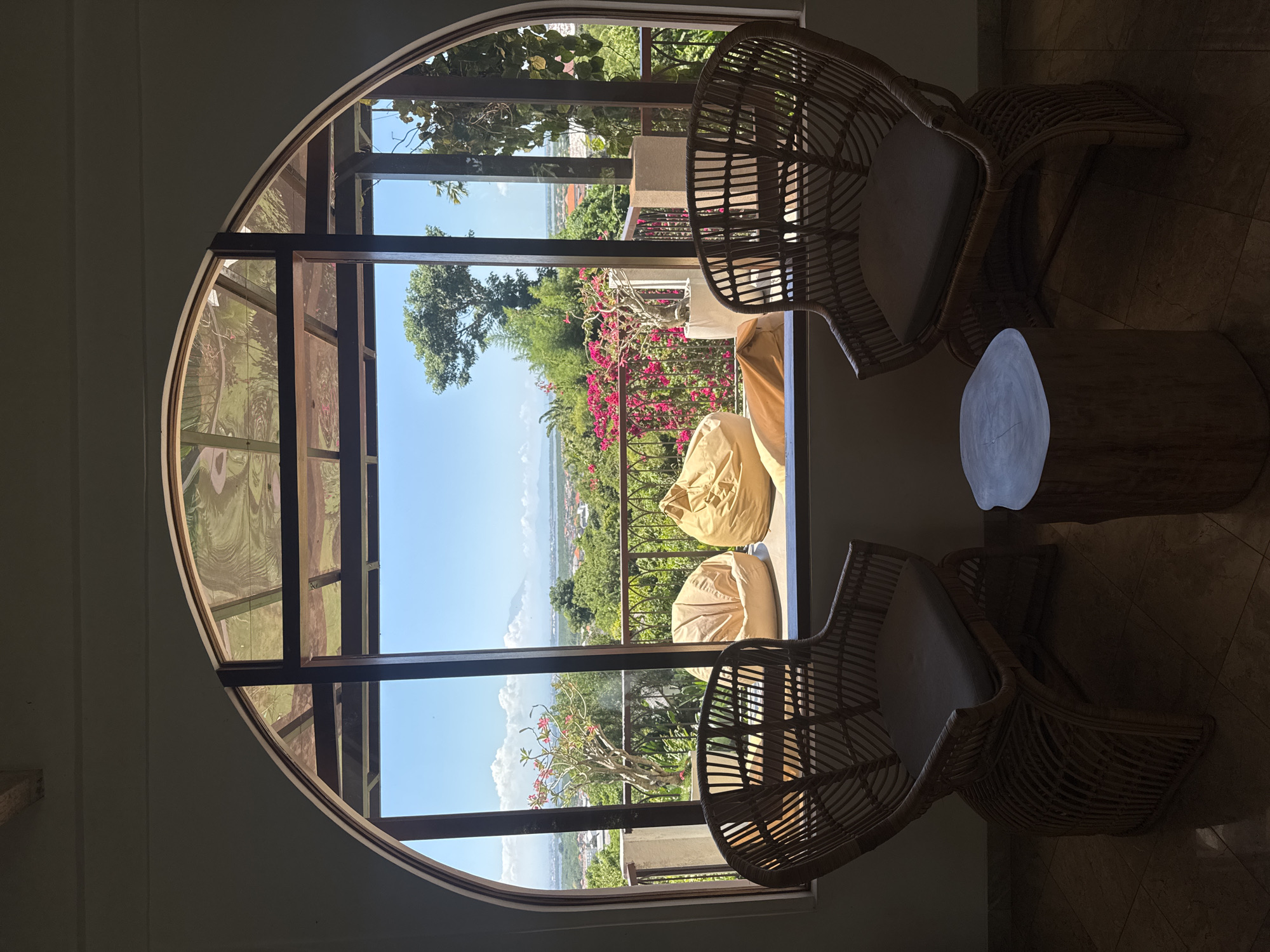 Morning scenes captured from Kuta Selatan property viewpoint