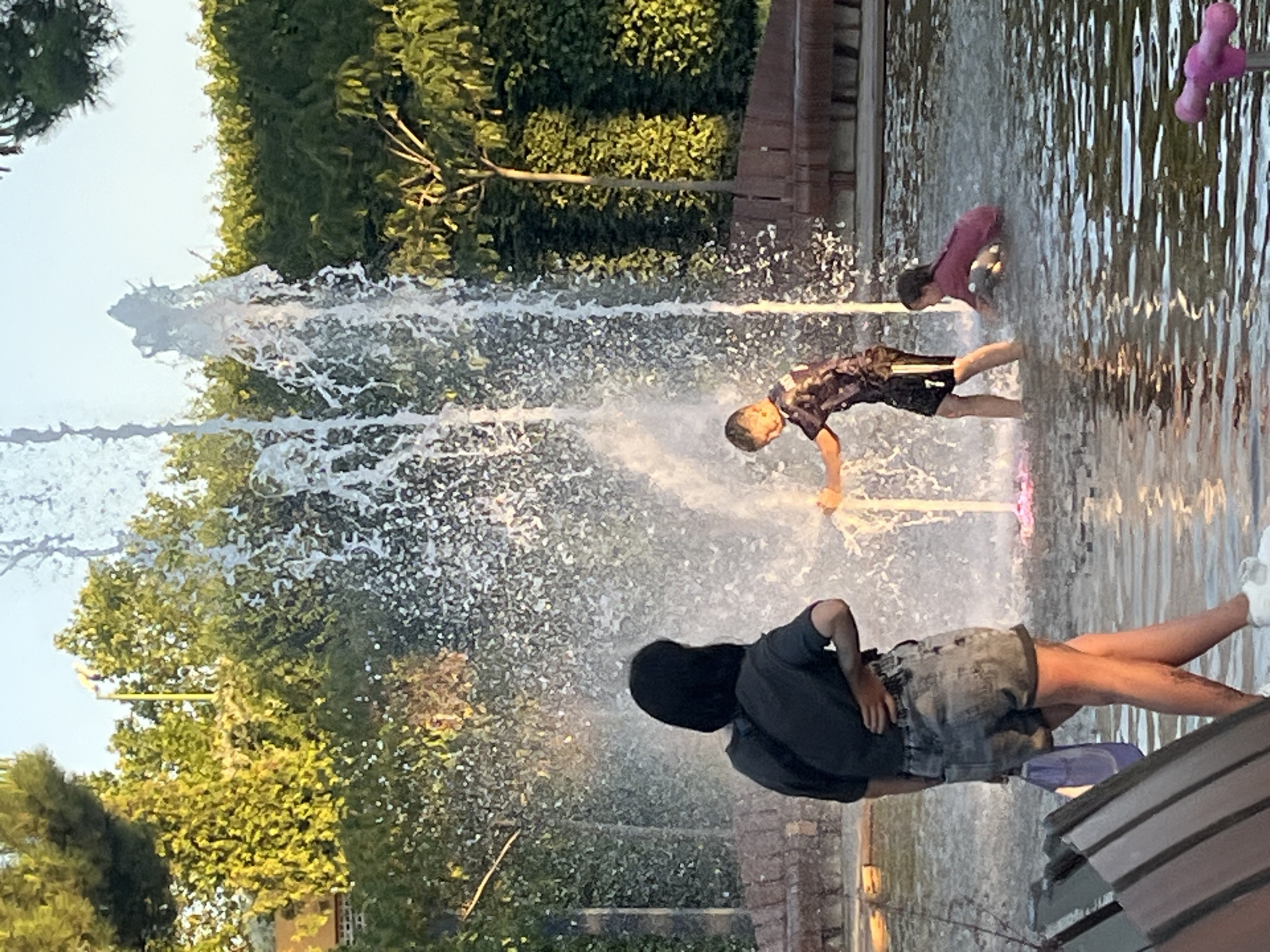Summer afternoon at Krasnodar's Solnechny Ostrov park