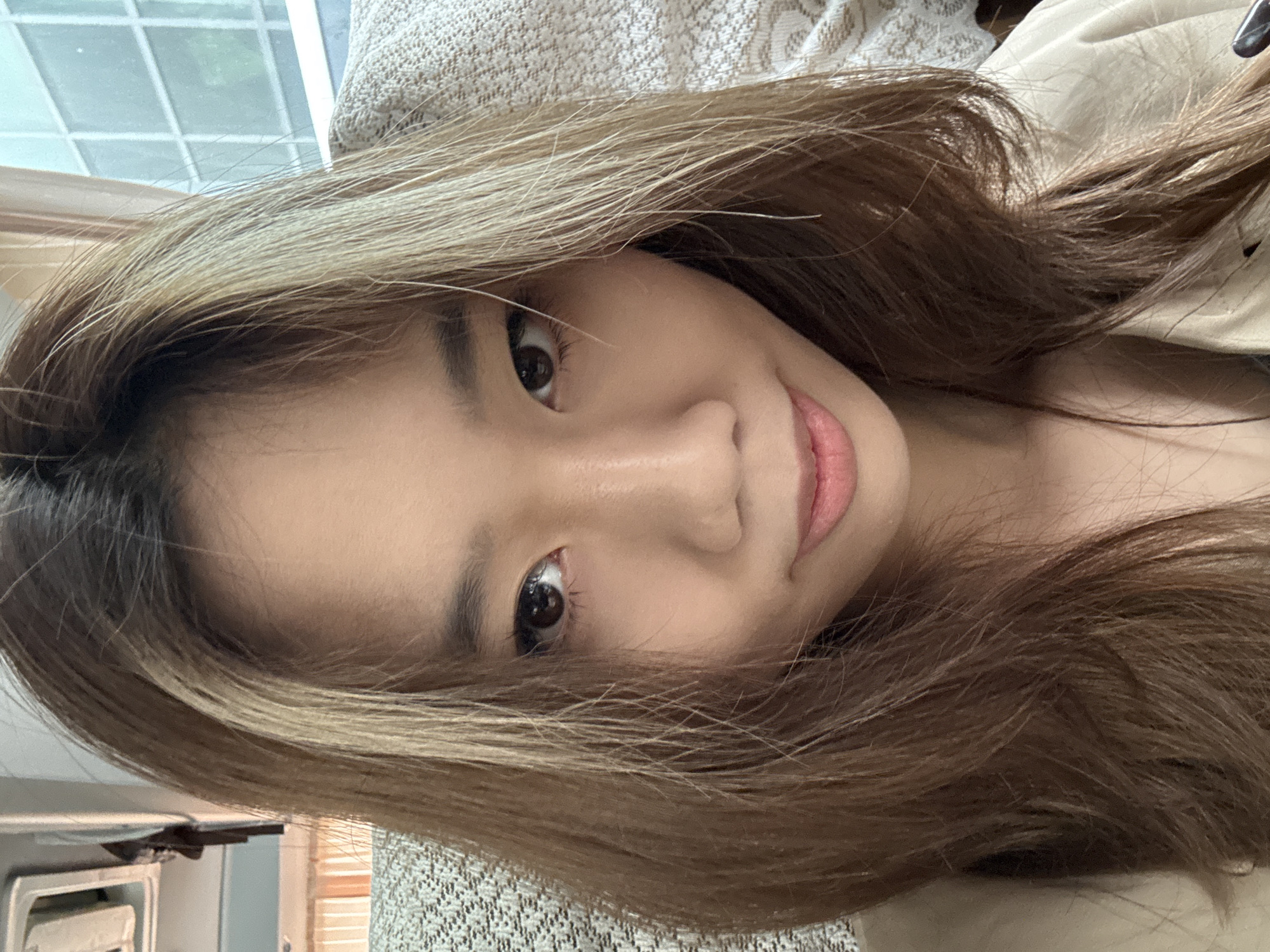 Woman with blonde highlights documented in Lanzhou portraits