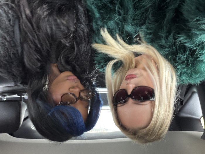 Two women spotted in vehicle backseat in London