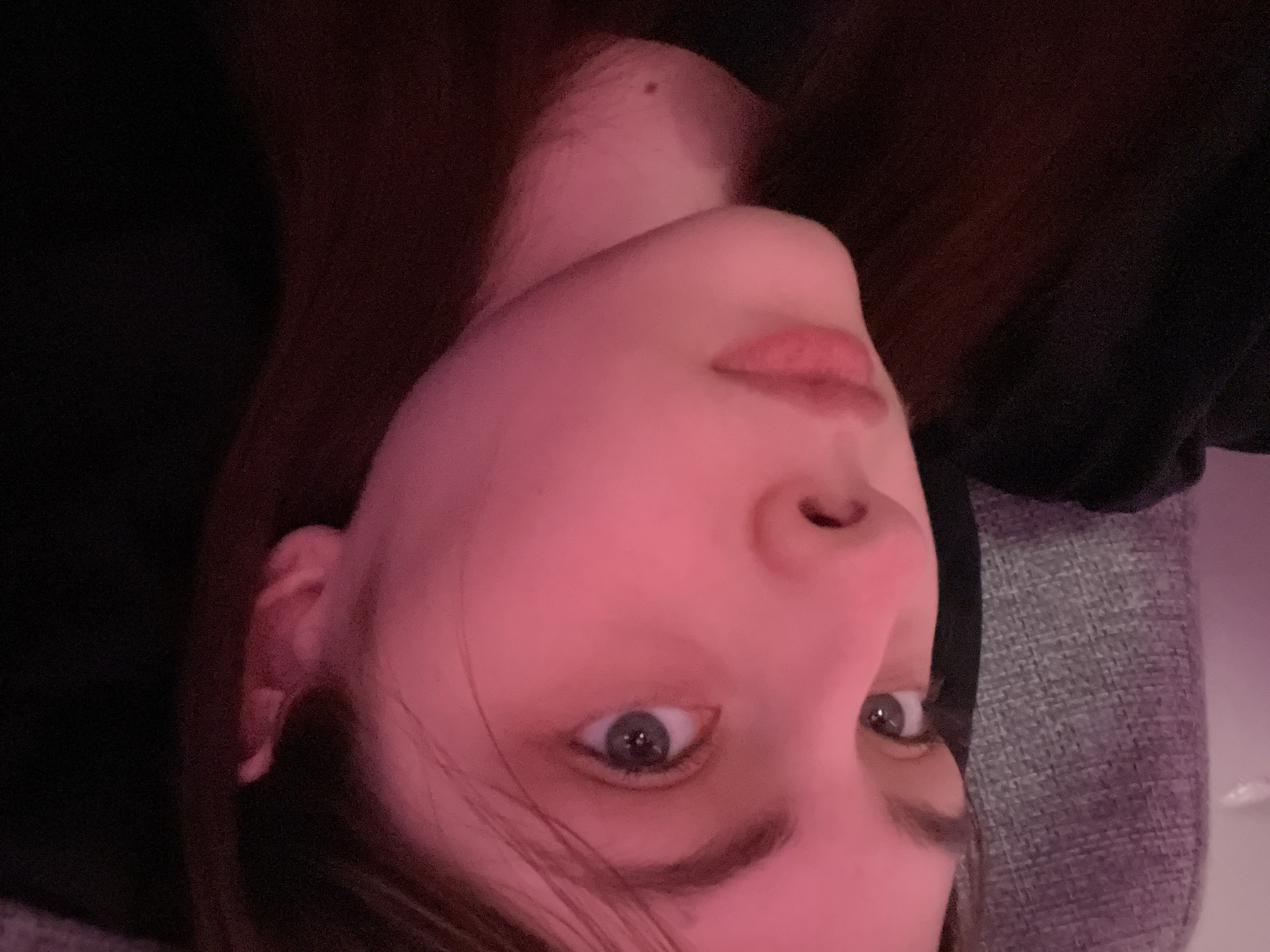 Woman takes selfies and portraits in Saint Petersburg apartment