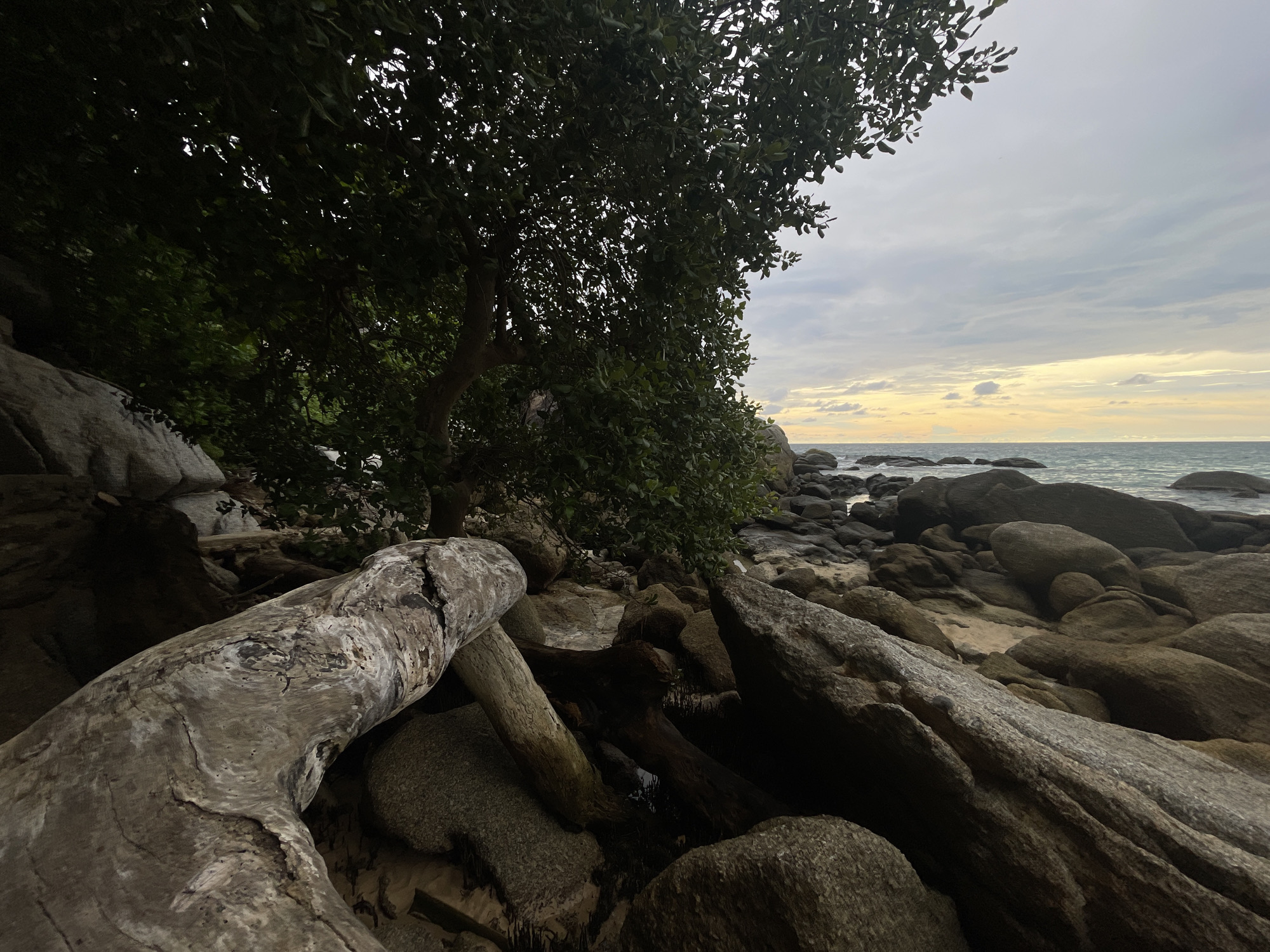 Paddleboarding and coastal exploring at Karon Beach