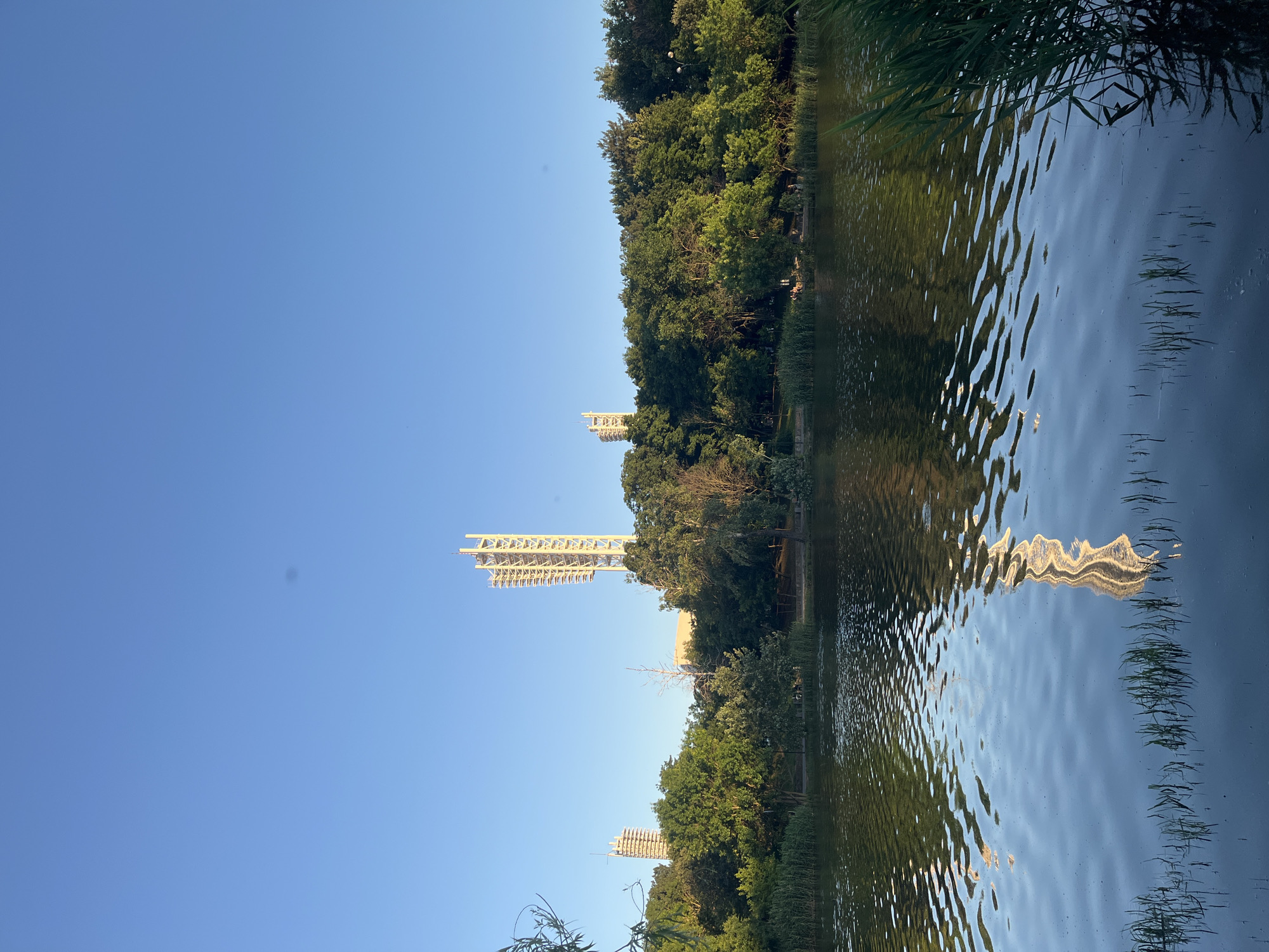 Afternoon at Krasnodar's Sunny Island Park waterfront
