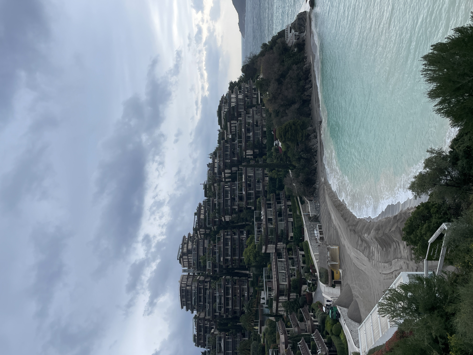 Coastal resort views documented in Budva, Montenegro