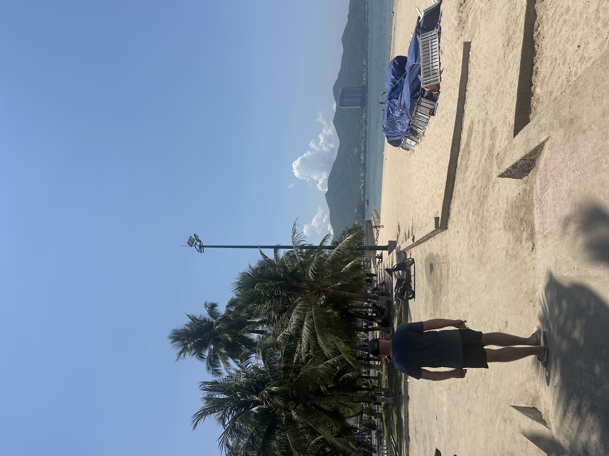 Nha Trang beachfront buzzing on a sunny June morning
