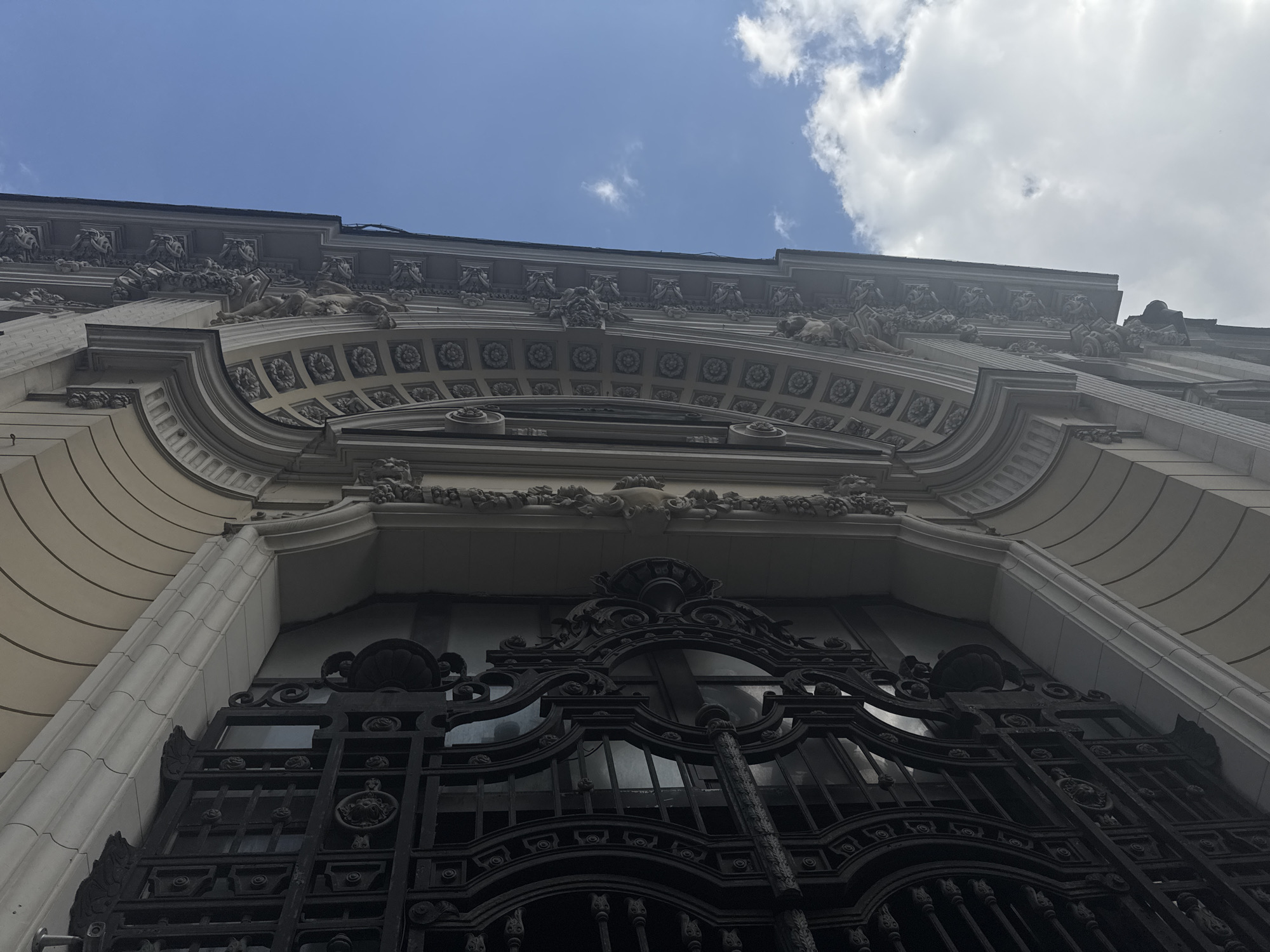 Moscow's ornate architecture captured in afternoon street documentation