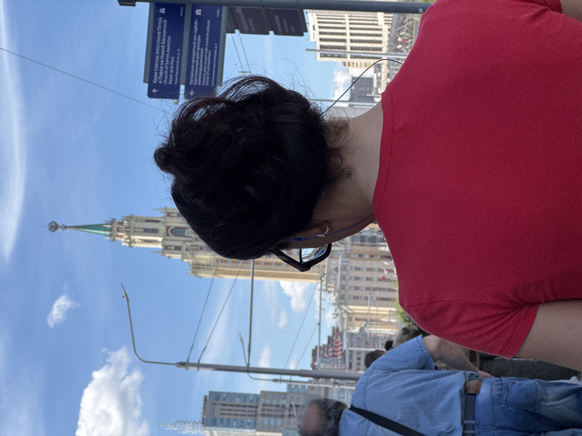Morning tour of central Moscow's landmarks and street scenes