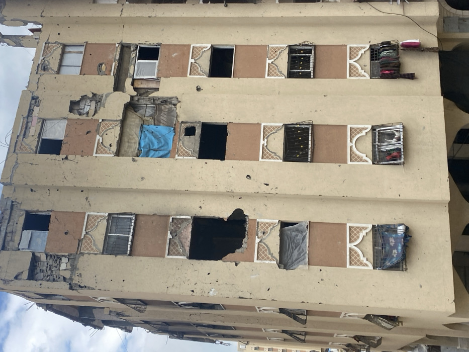 Khan Yunis shows widespread destruction and displacement conditions