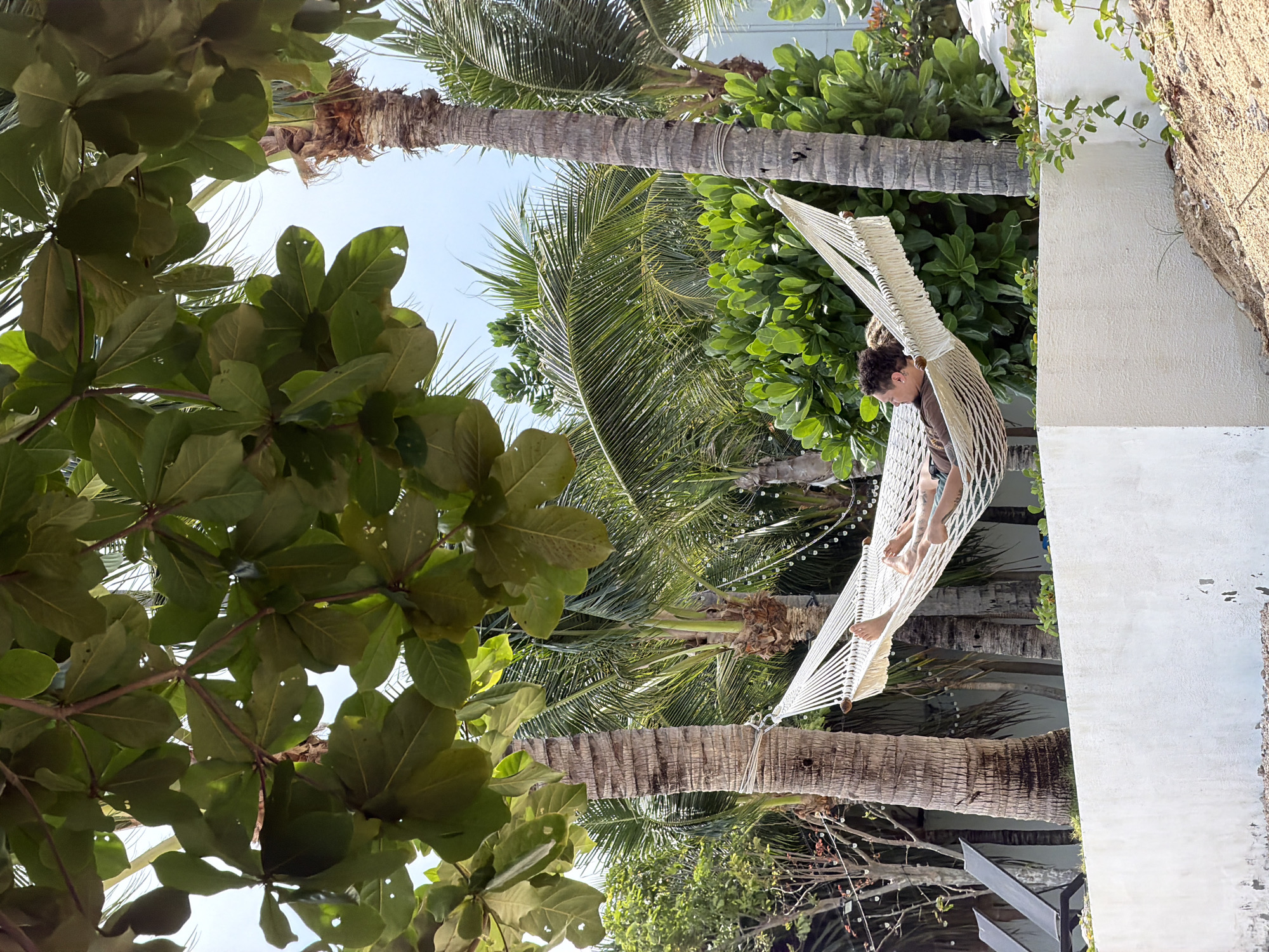 Lazy beach morning at Baan Bang Rak, Koh Samui