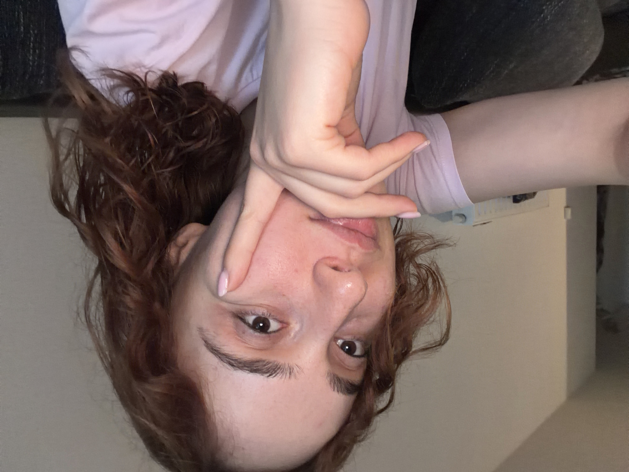 Quick selfie series at home in Strasbourg