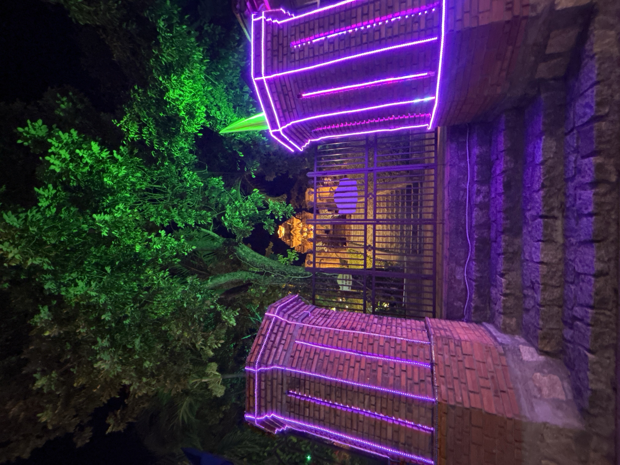 Nighttime illumination documented across Bắc Nha Trang landmarks and streets