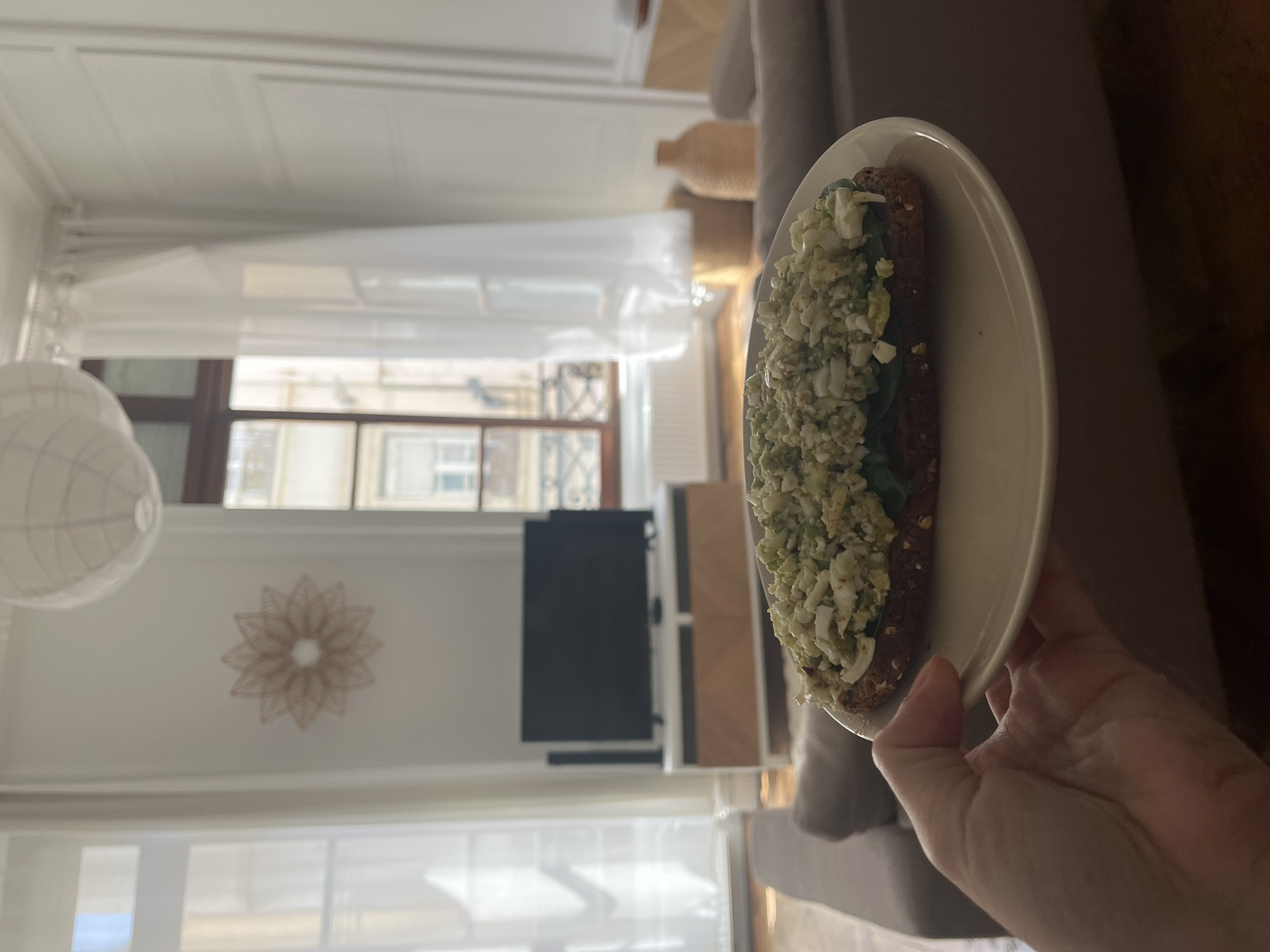 Lyon resident documents quiet morning breakfast routine