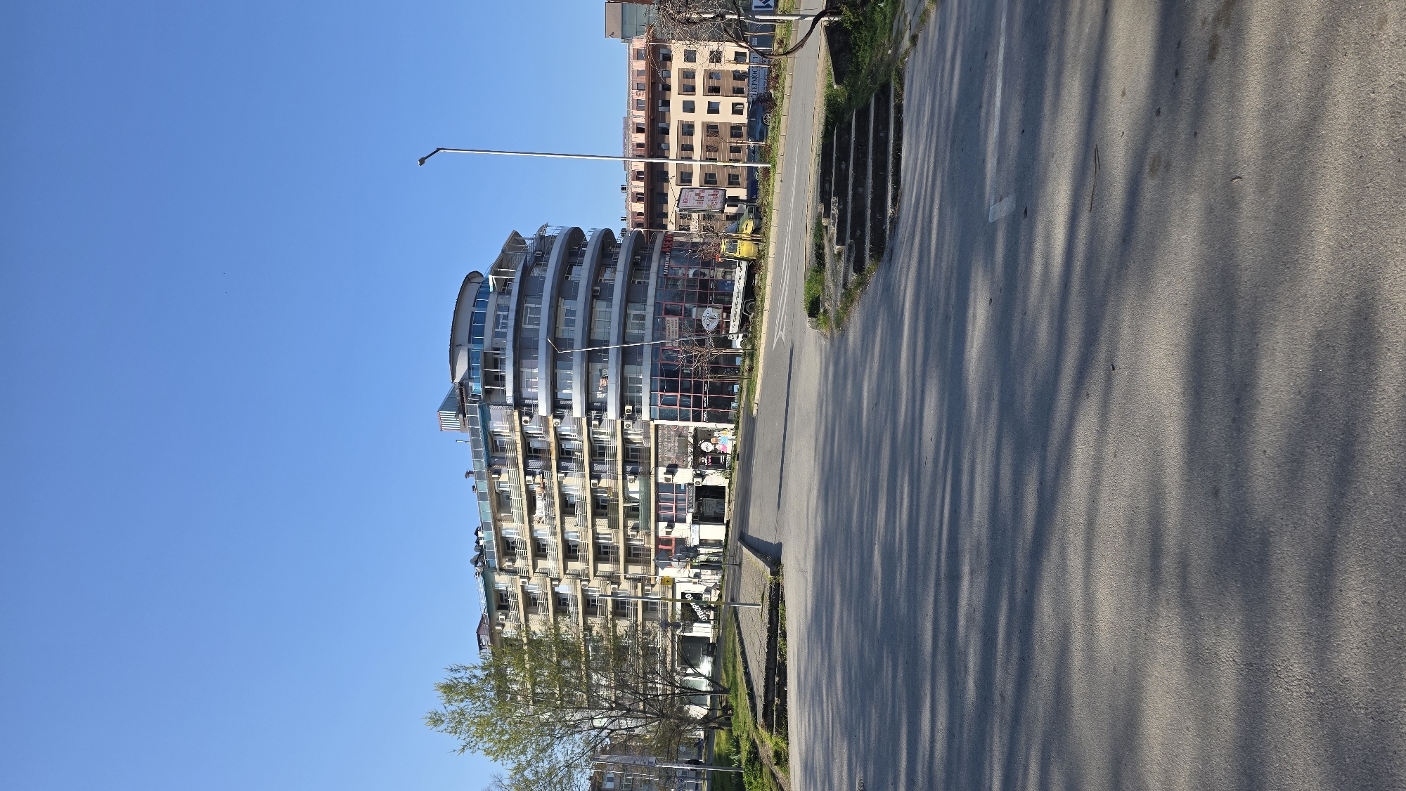 Early morning street life documented in Blagoevgrad, Bulgaria