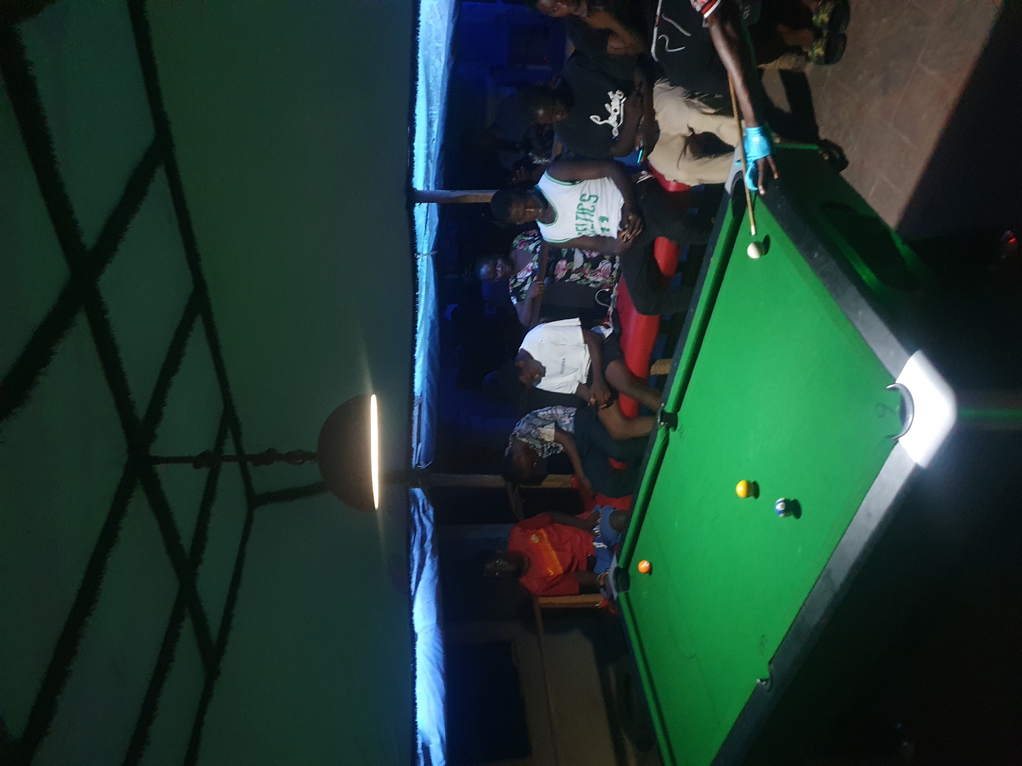 Evening pool game draws crowd at Lokoja recreational venue
