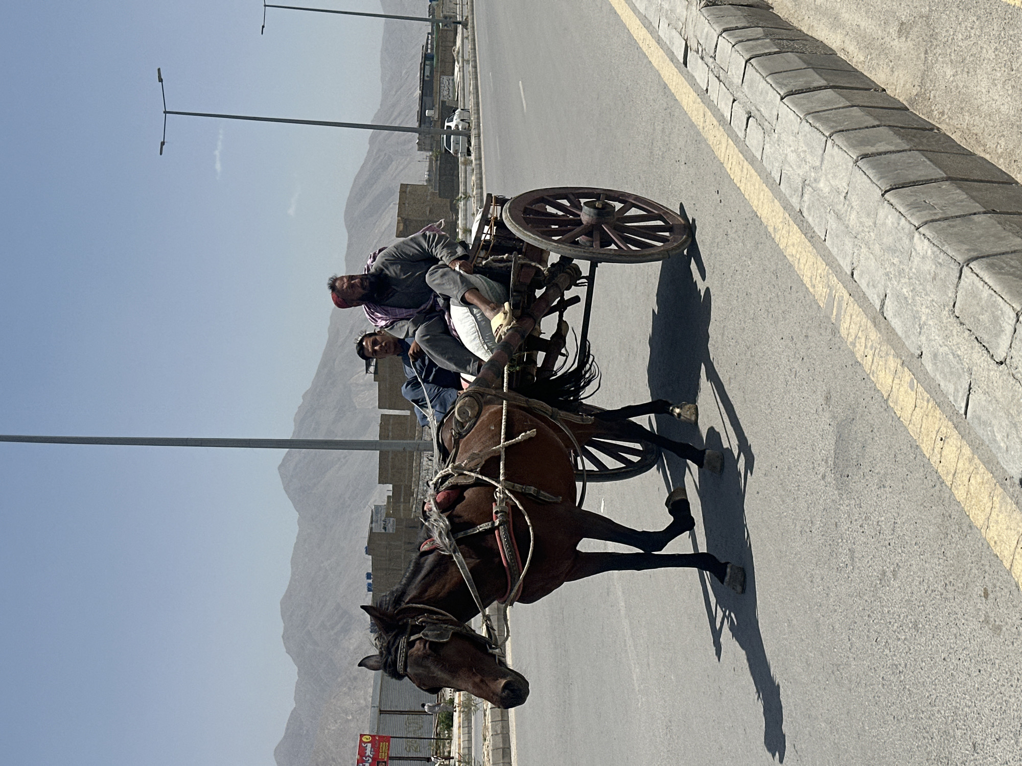 Morning street life captured in Quetta, Pakistan