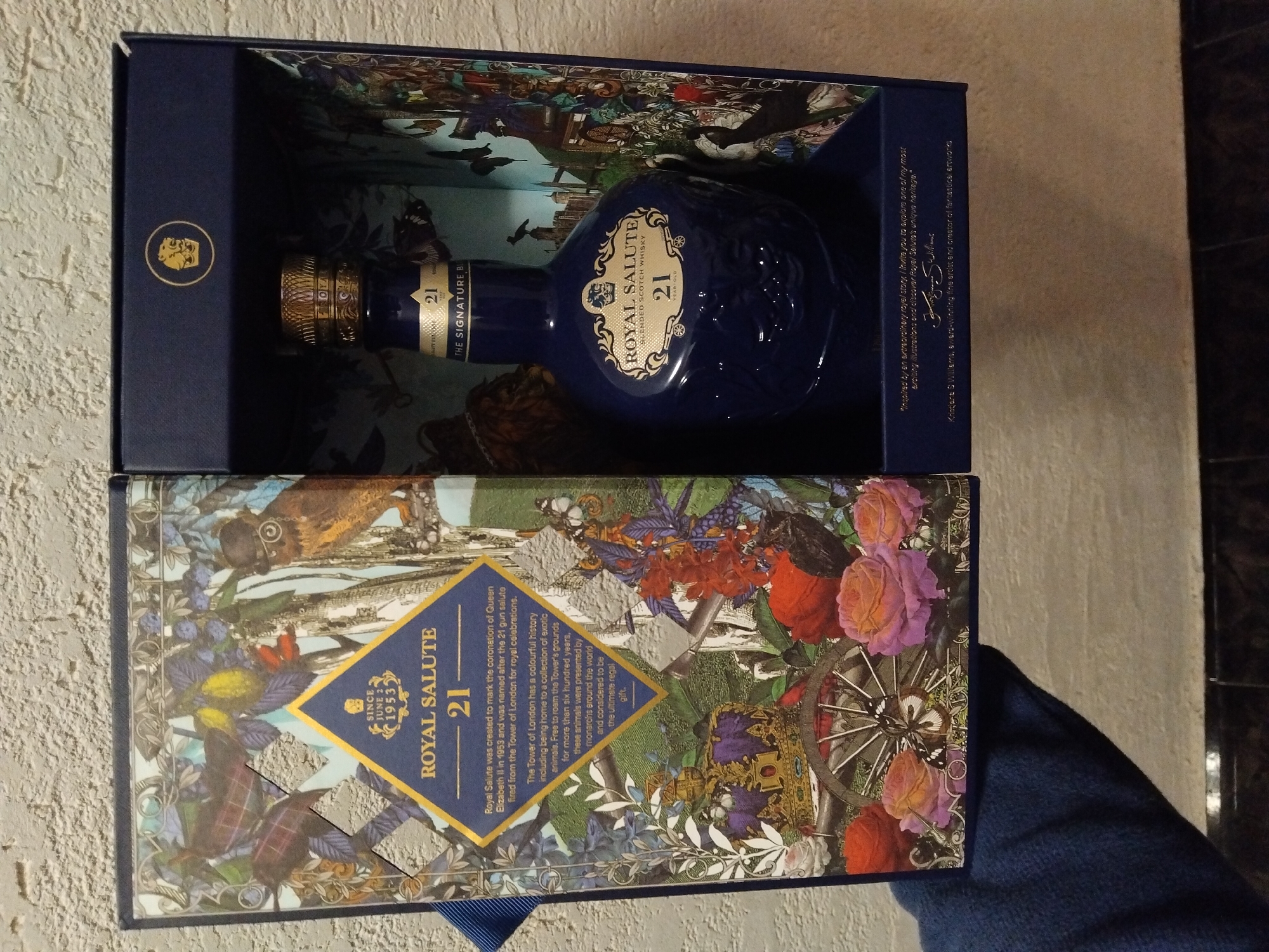 Premium Scotch Whisky Box Photographed in Nova Zagora