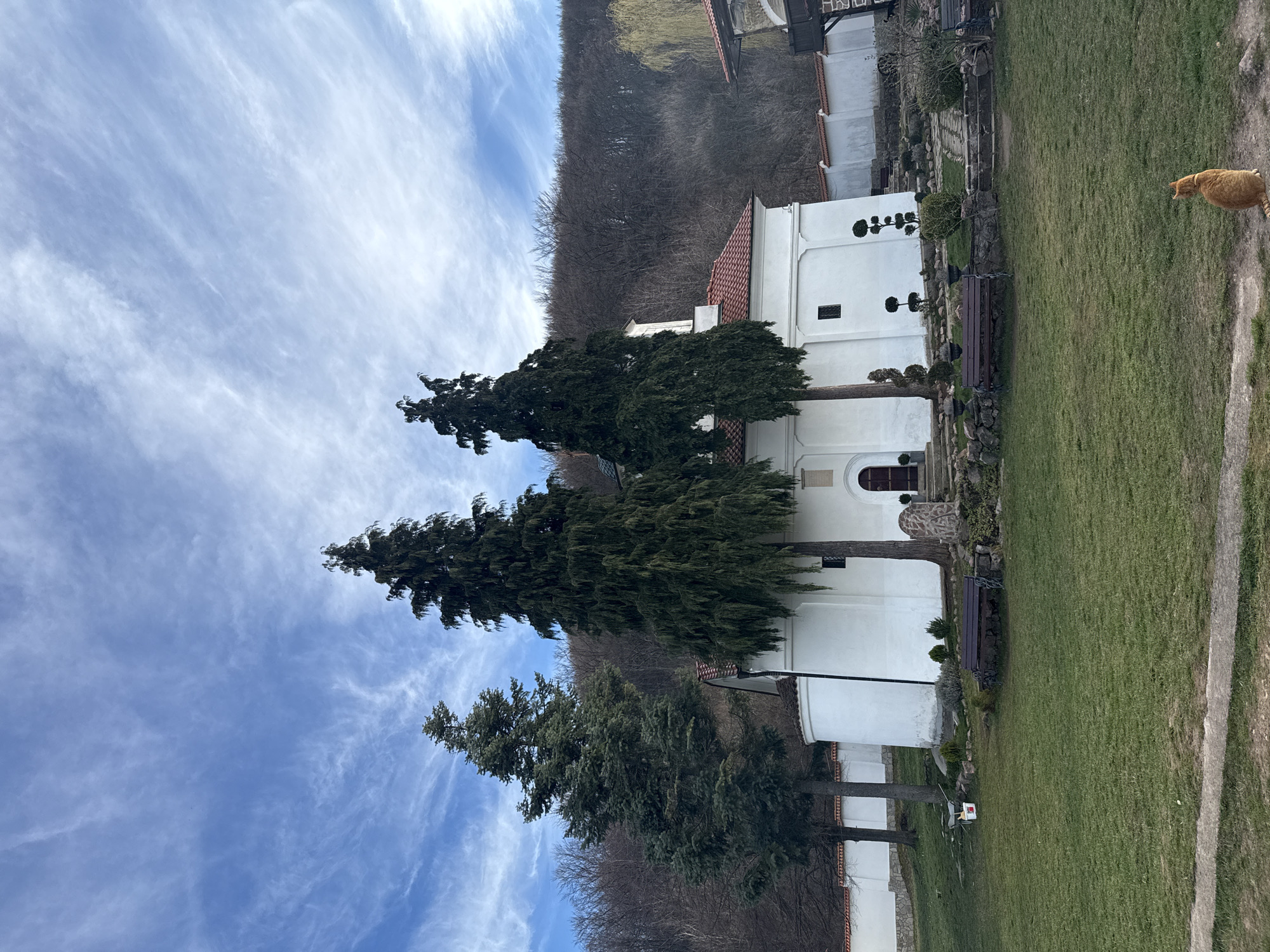 Spring afternoon views documented in Lozen, Bulgaria countryside