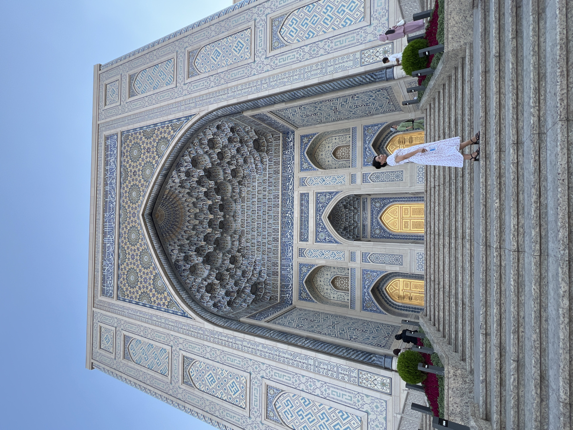 Exploring Tashkent's Hazrat Imam complex on a sunny afternoon