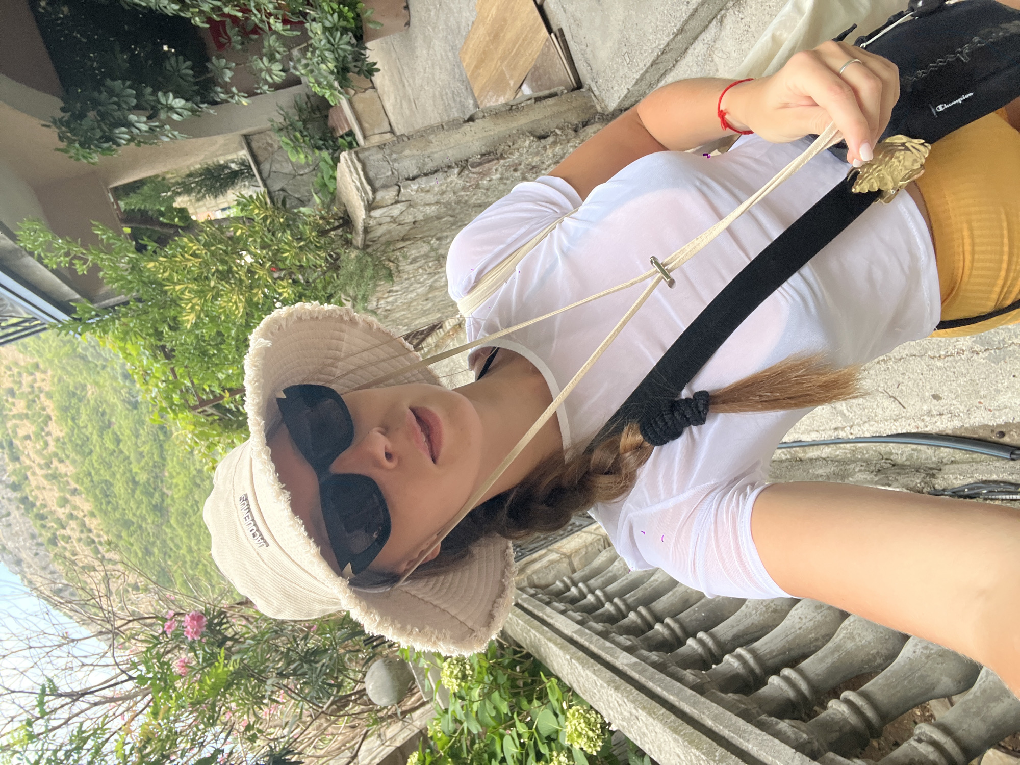 Morning exploration of Sveti Stefan's streets and coastline