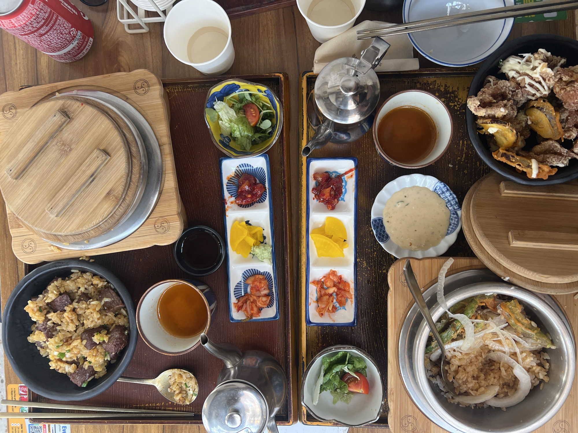 Korean meal documented in Seoul morning dining scene
