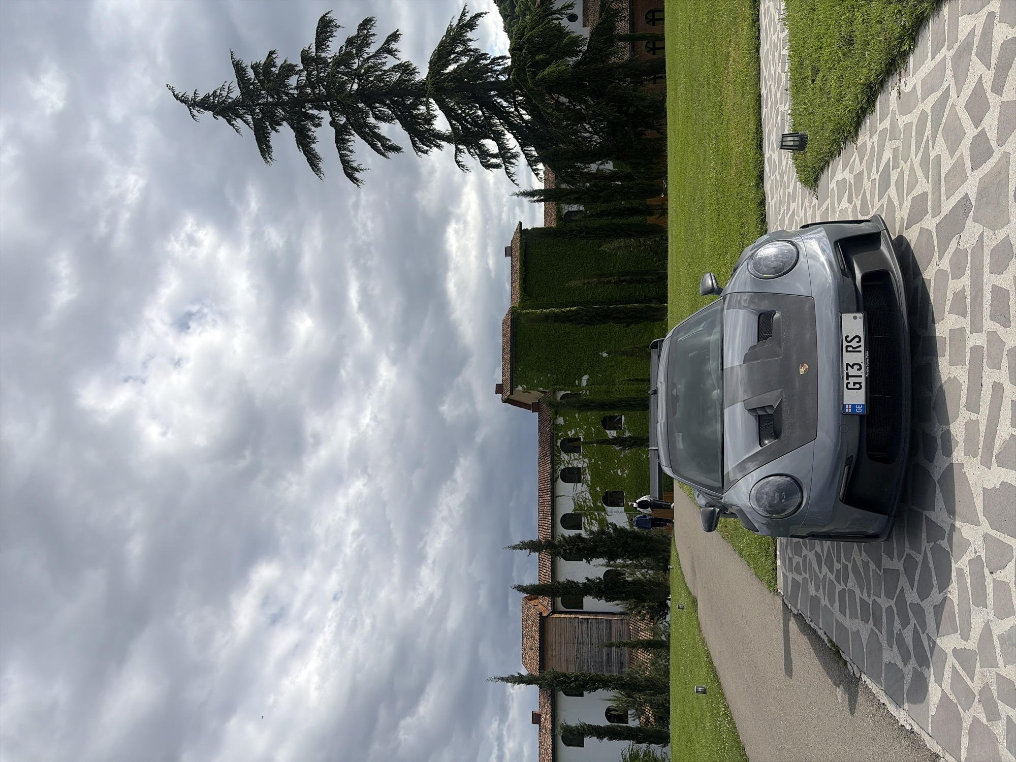 Luxury car and poolside scenes documented in Napareuli, Georgia