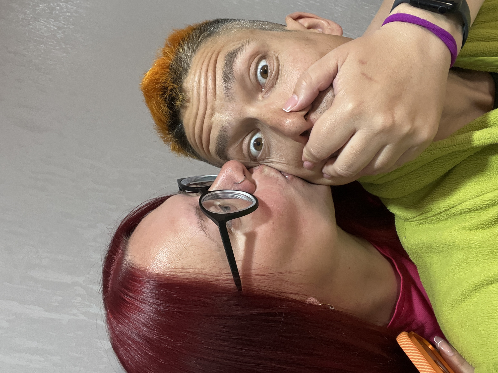 Intimate moment captured between two people in Chaikovsky