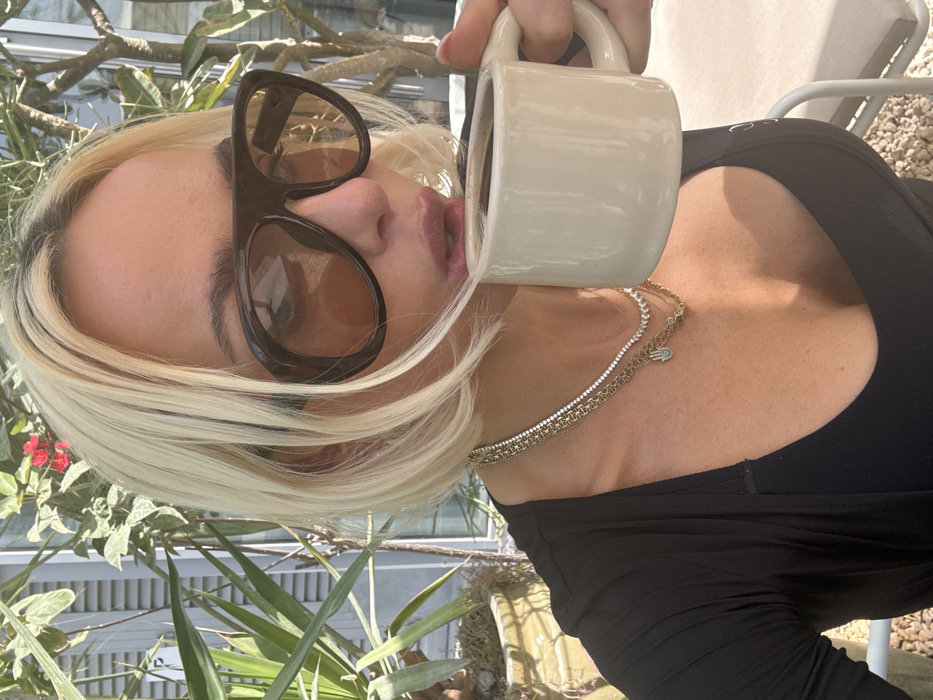 Morning breakfast documented at Dubai Design District cafe