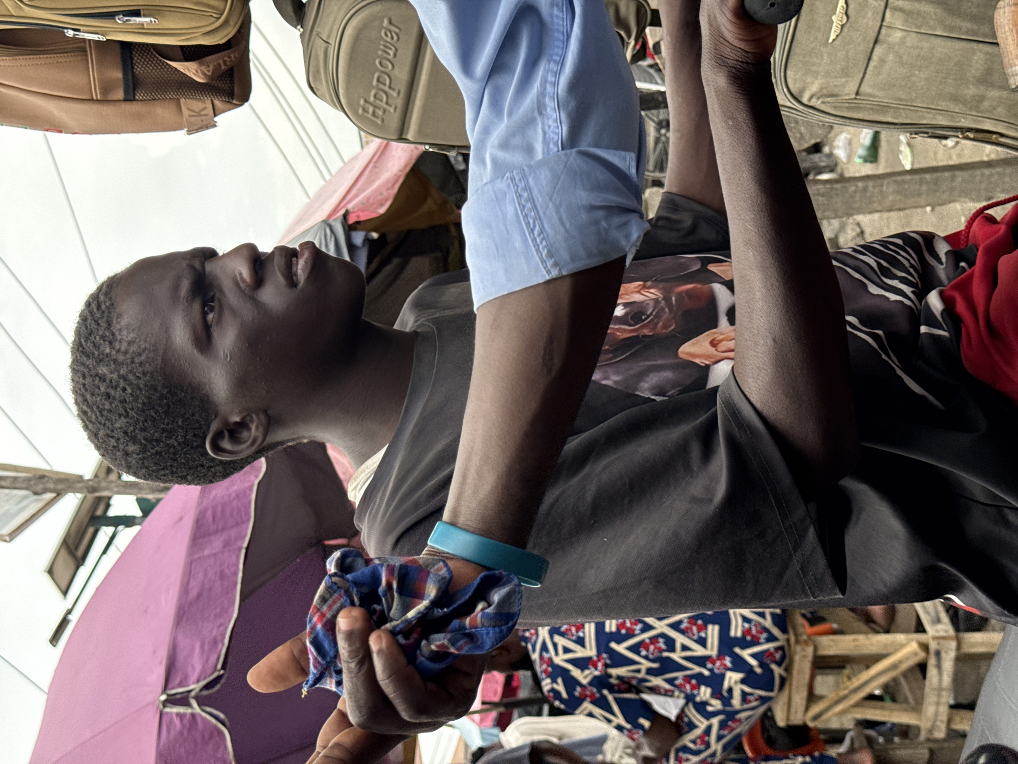 Nigerian street life documented across Lagos region Monday afternoon