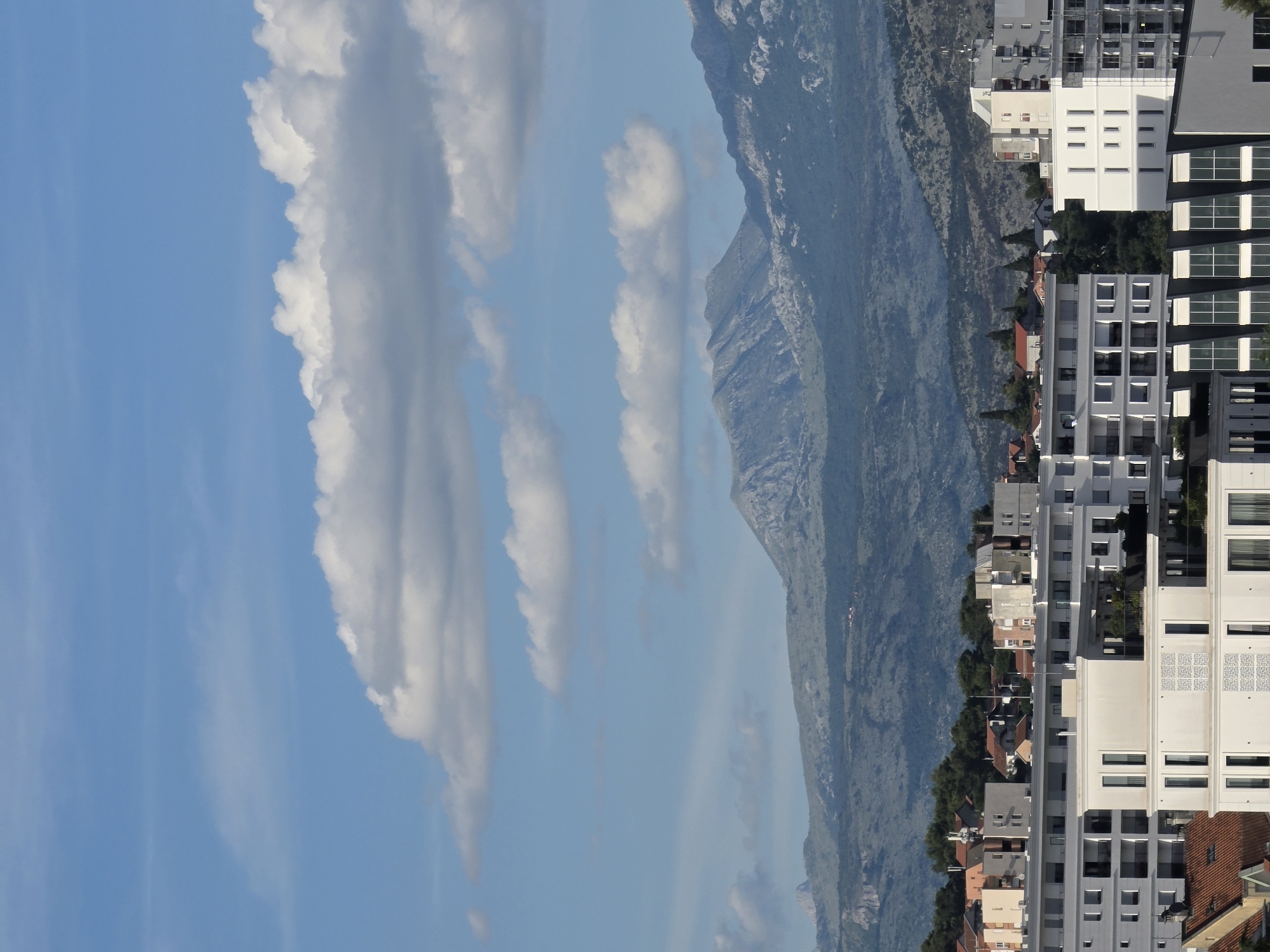 Modern apartments with mountain backdrop in Podgorica Montenegro