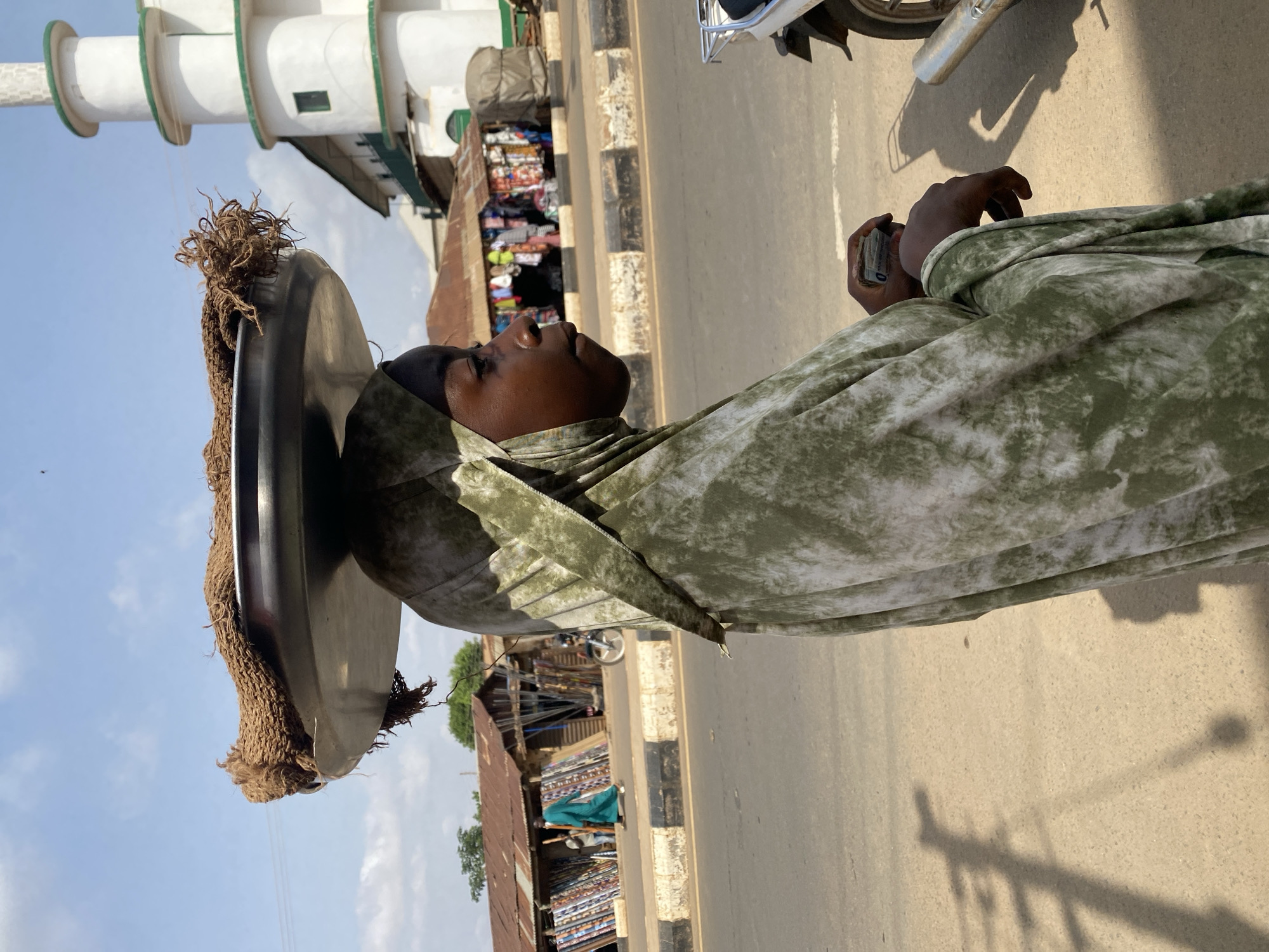 Morning street life documented in Kafanchan B, Nigeria