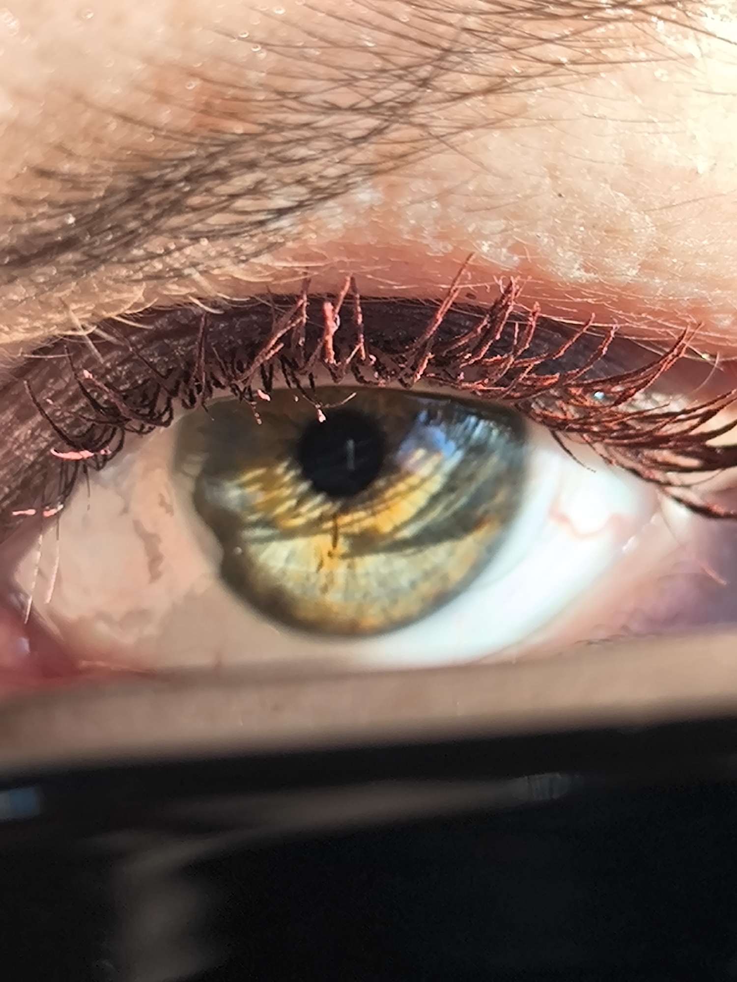 Close-up eye photographs captured in Riga, Latvia
