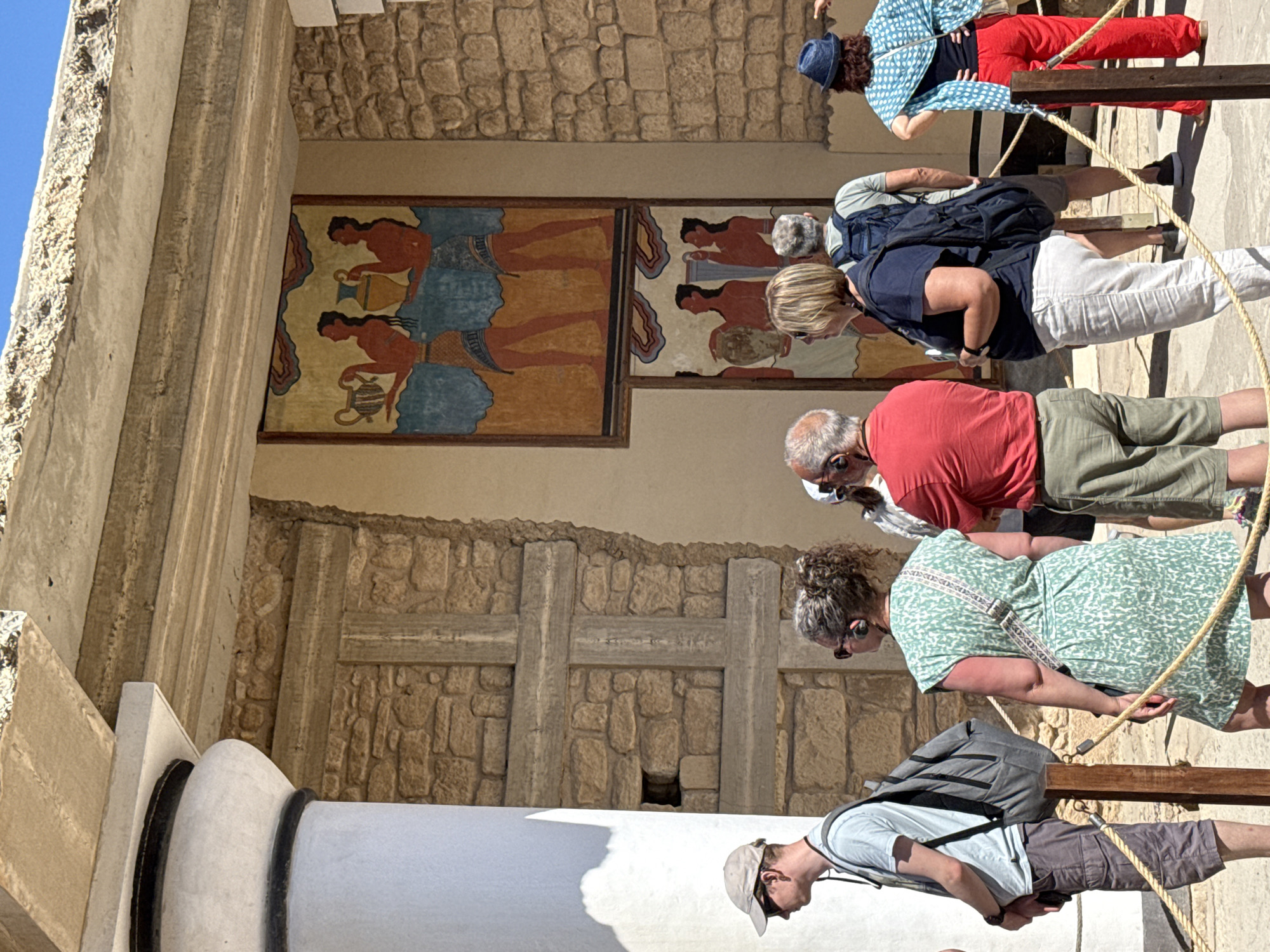 Morning tour of Knossos Palace ruins in Heraklion, Crete