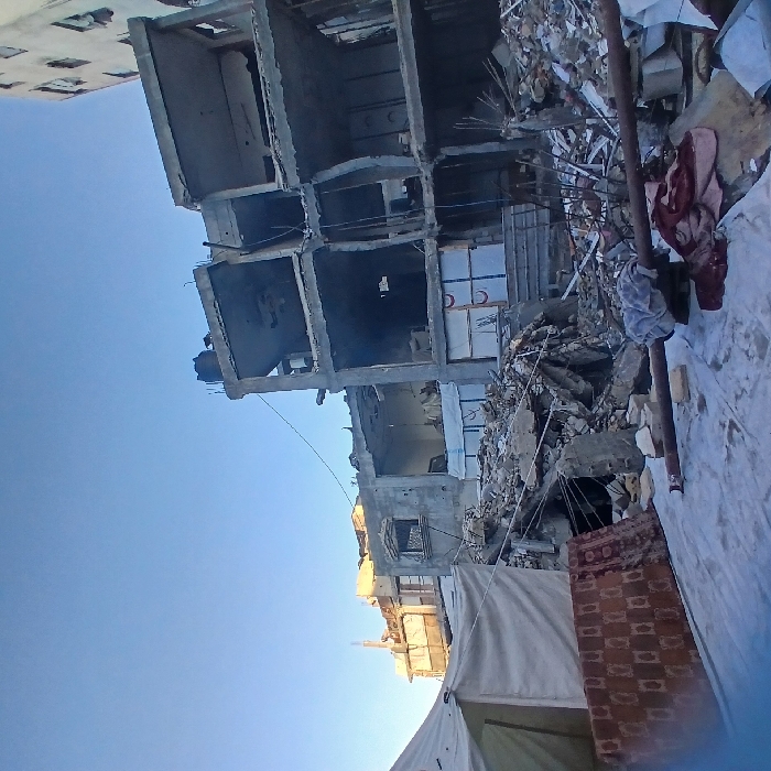 Gaza residents document destruction and daily life moments