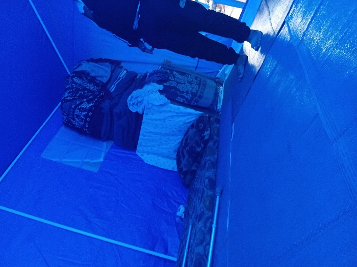 Daily life documented at displacement camp in Khan Yunis