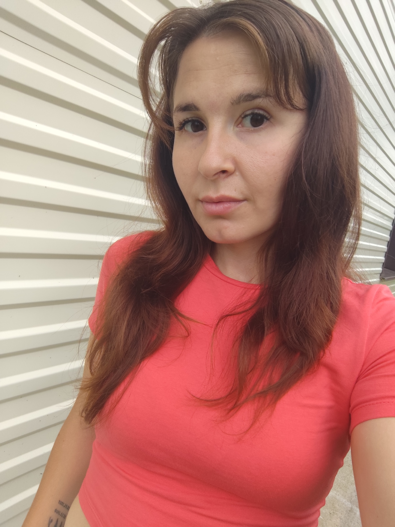 Afternoon in Фоки: a selfie and a grazing goat