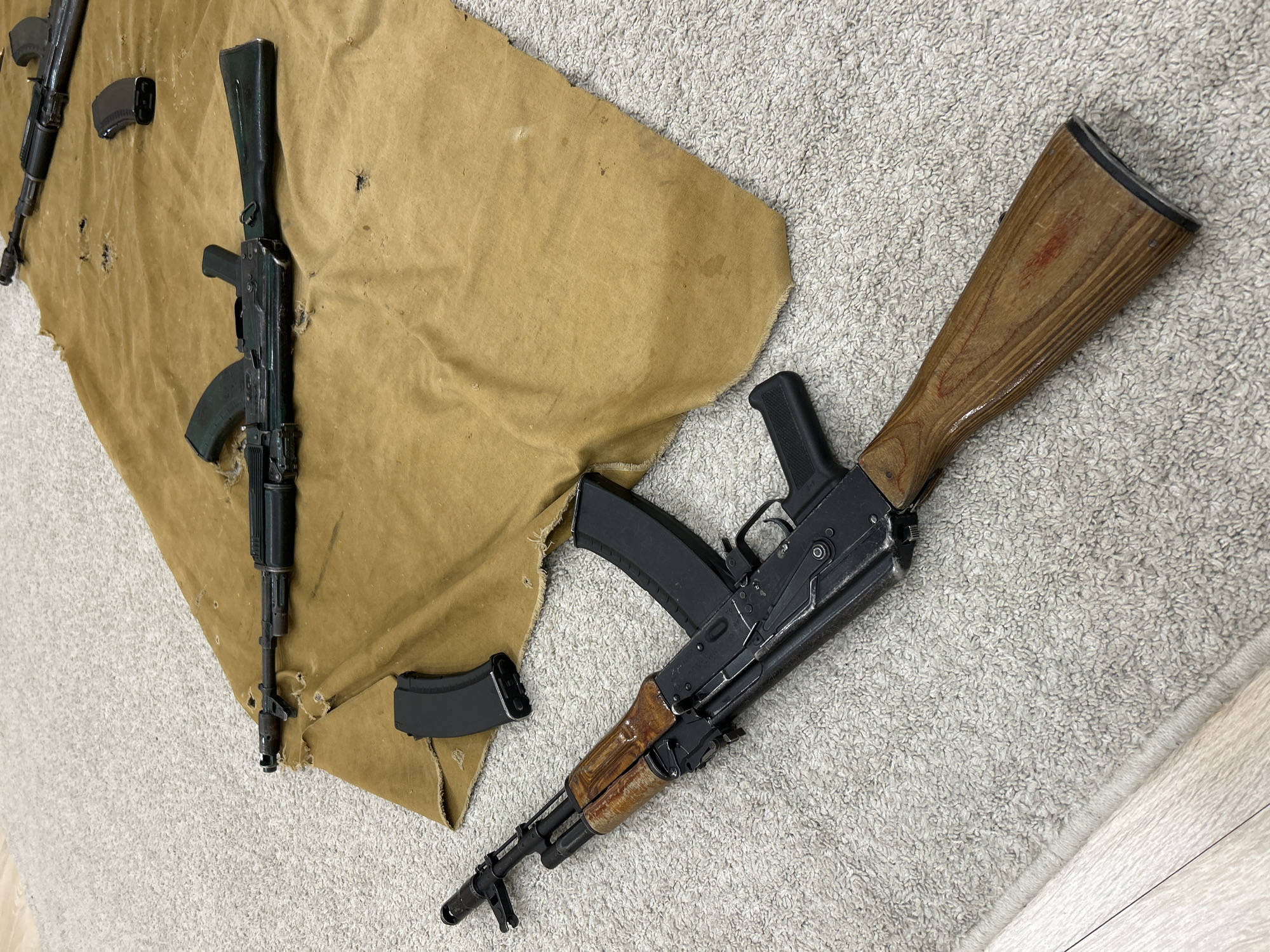 Child present during firearms display in Izhevsk residence