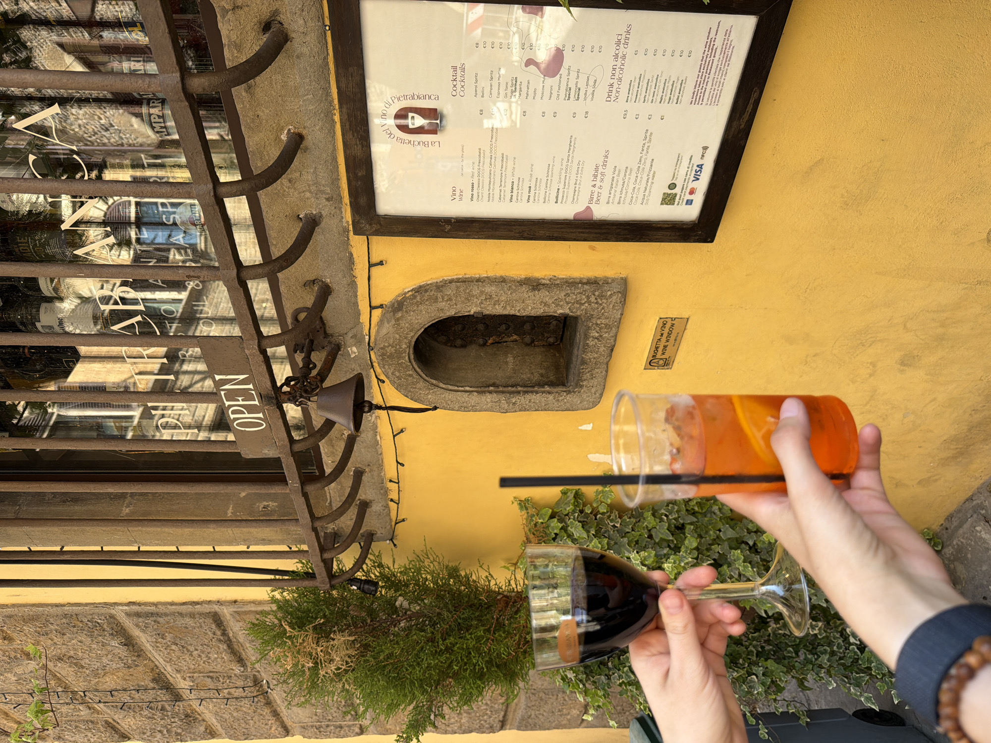 Summer afternoon across Florence's streets and bridges