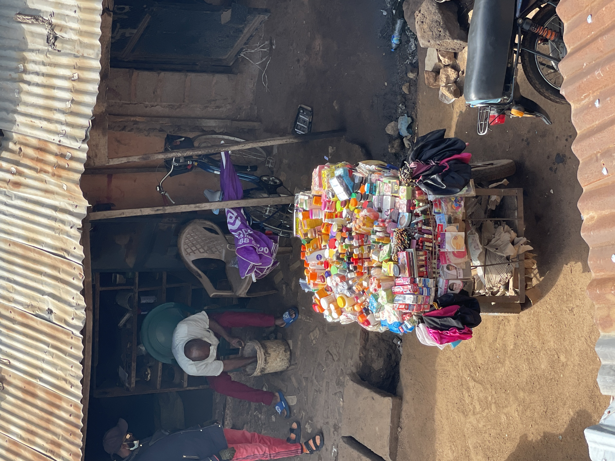 Daily life in a dense informal urban settlement