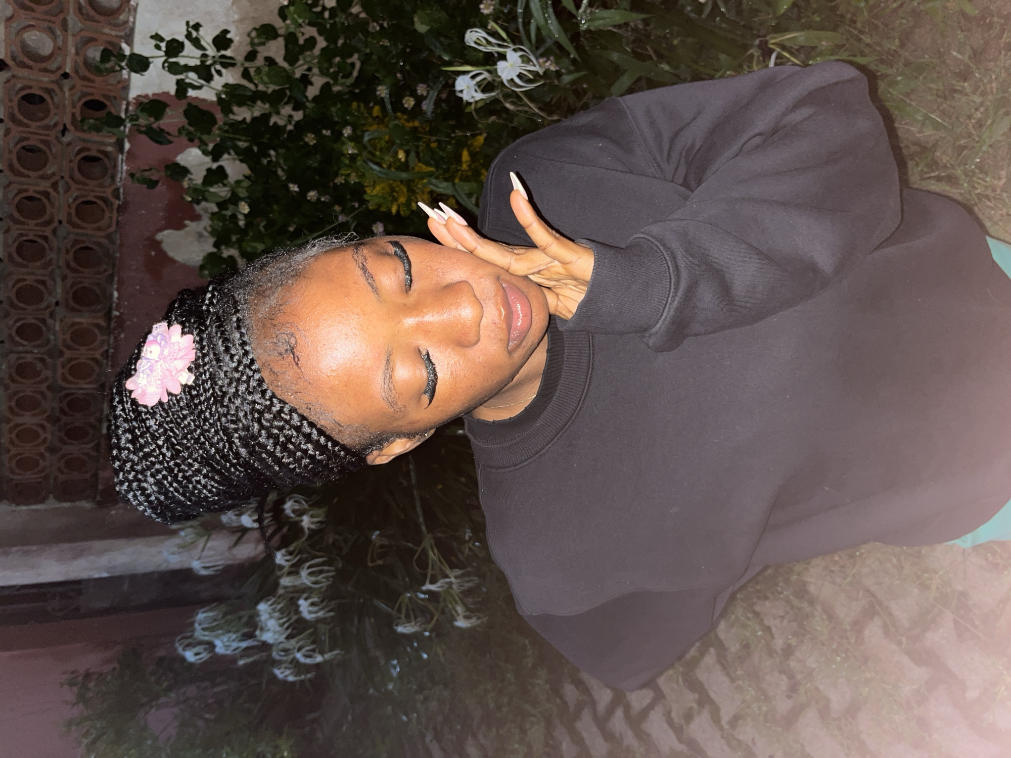 Nighttime photo session in a Jos residential area